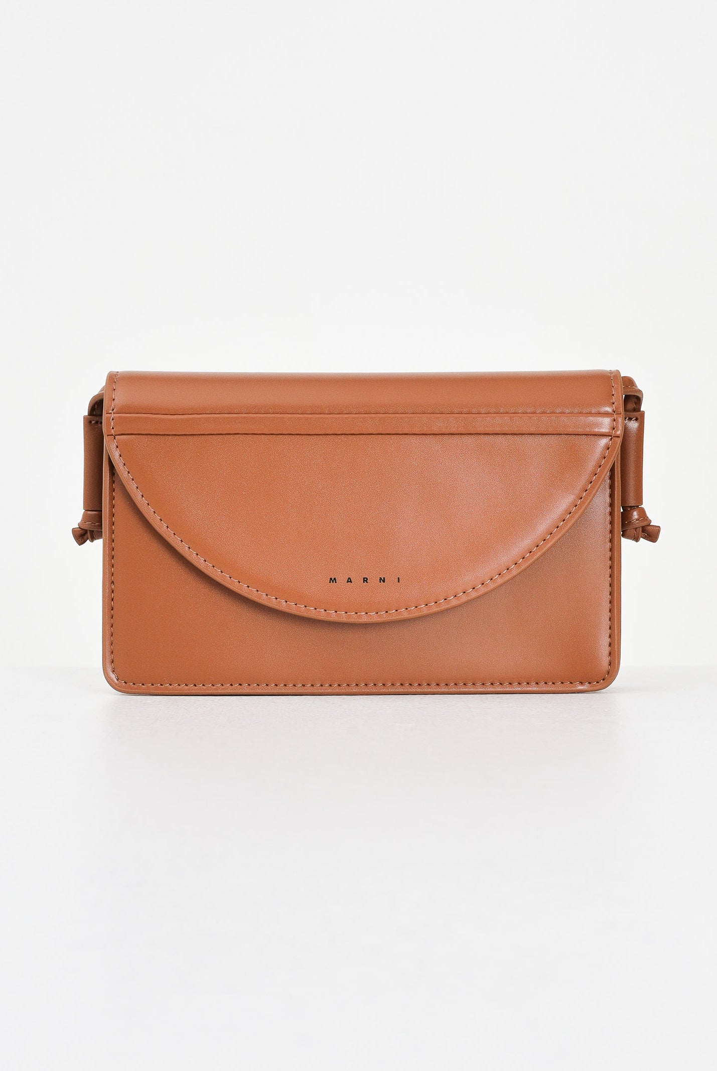 MARNI Borsa a tracolla marrone da donna con logo M01256M00TK 0M715 MARNI