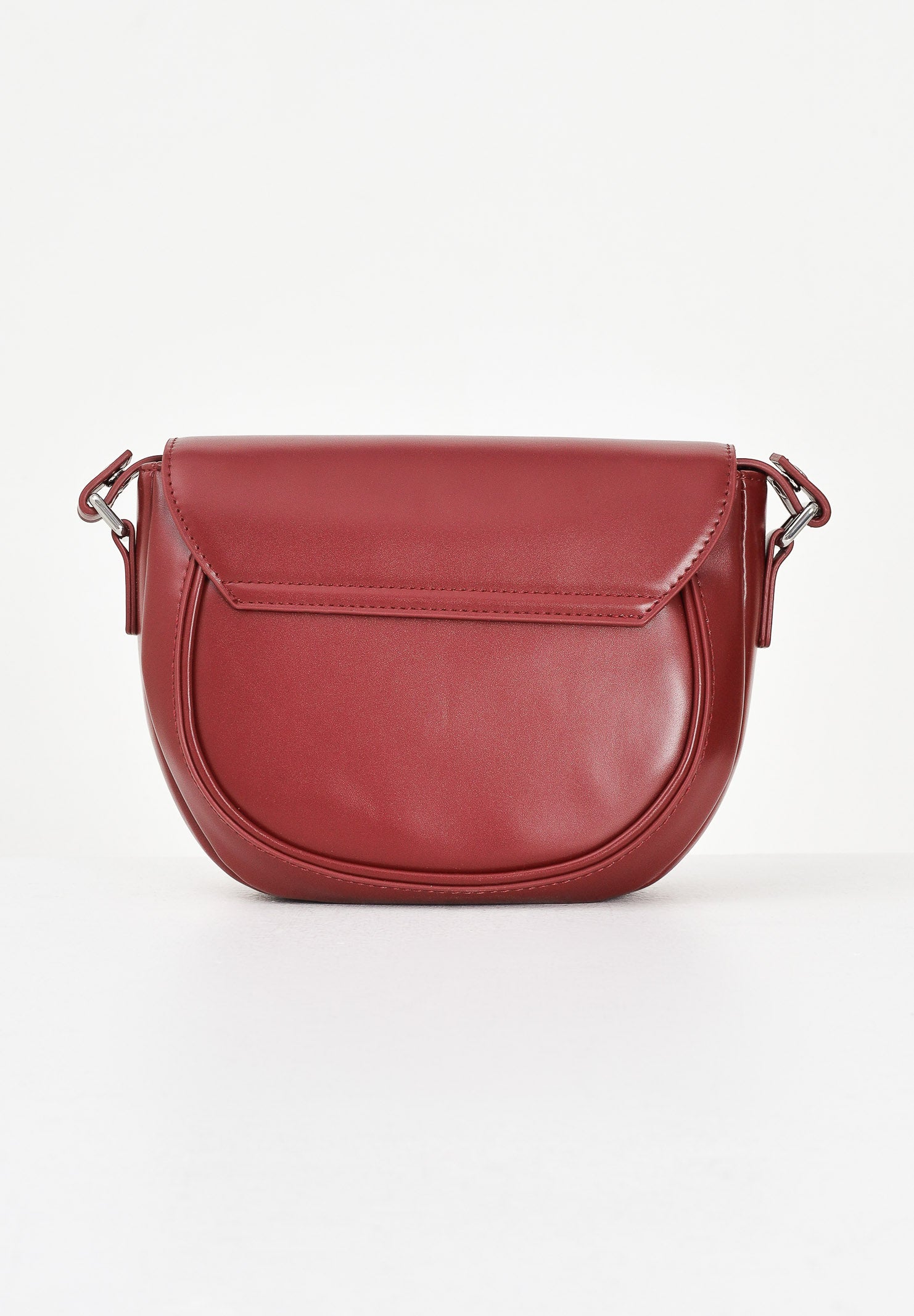 MARNI Borsa a tracolla Smile bordeaux da donna con logo istituzionale M01476M00TK 0M434 MARNI
