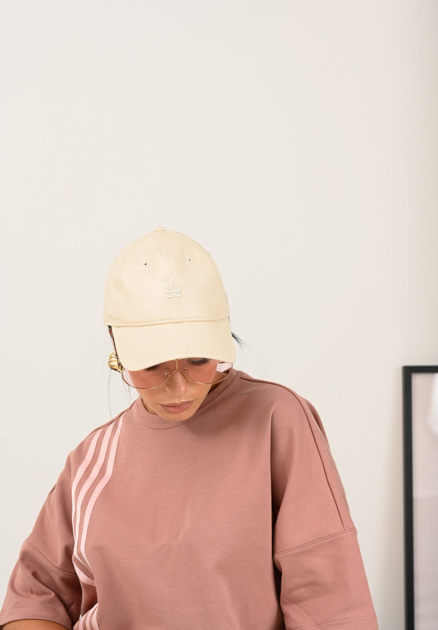 NEW ERA Cappello con visiera MLB Tonal PU LA Dodgers 9TWENTY pannna da donna 60691333 . NEW ERA
