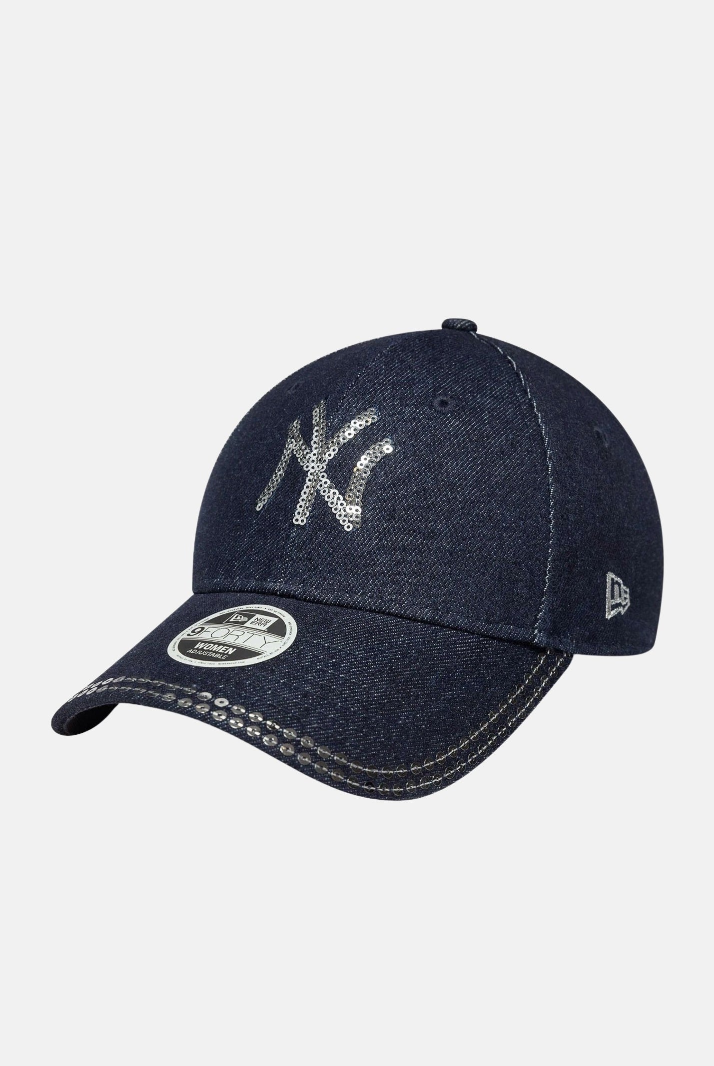 NEW ERA Cappello con visiera 9FORTY New York Yankees MLB in denim blu da donna 60758945 . NEW ERA