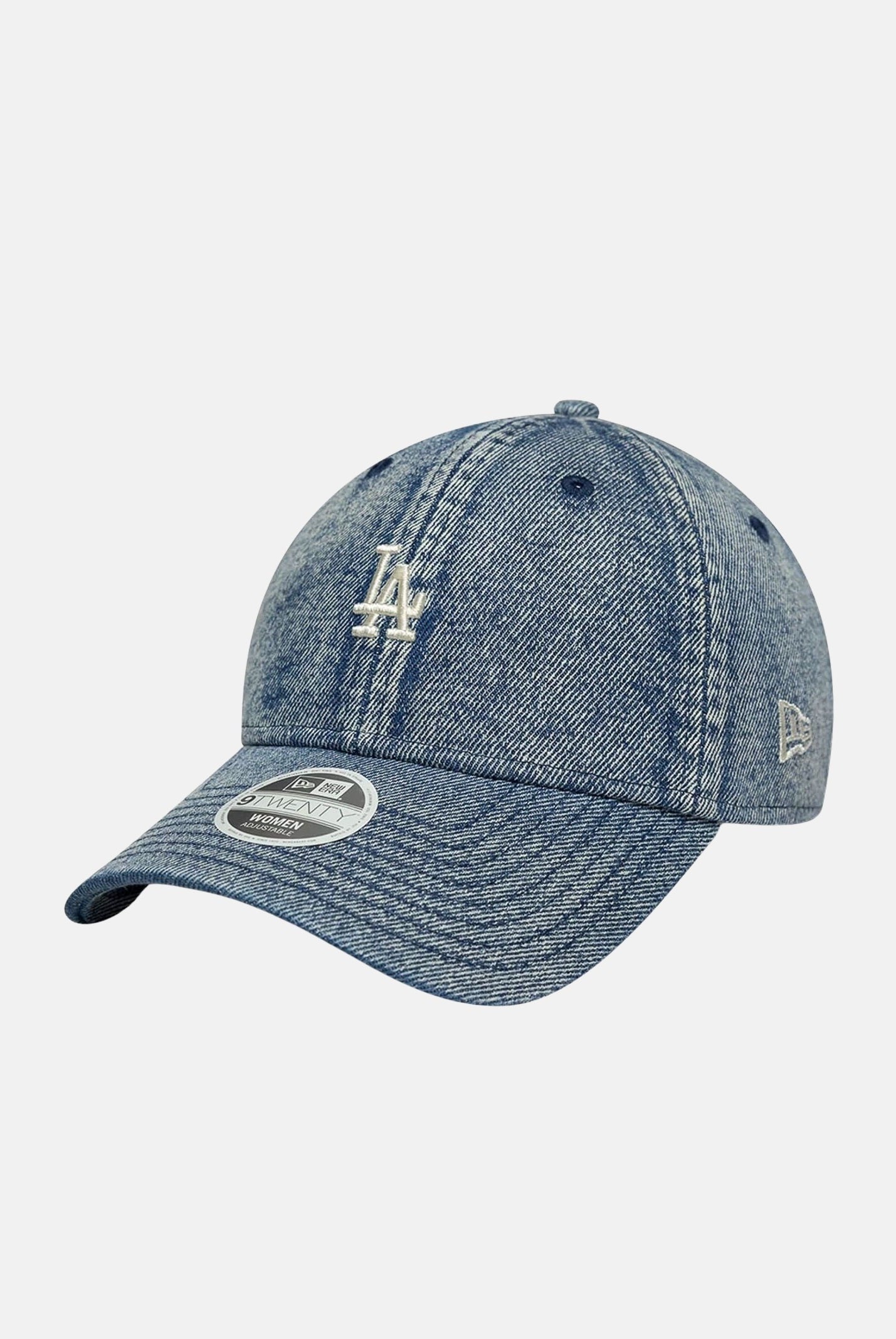 NEW ERA Cappello con visiera 9TWENTY LA Dodgers MLB in denim per uomo e donna 60758965 . NEW ERA
