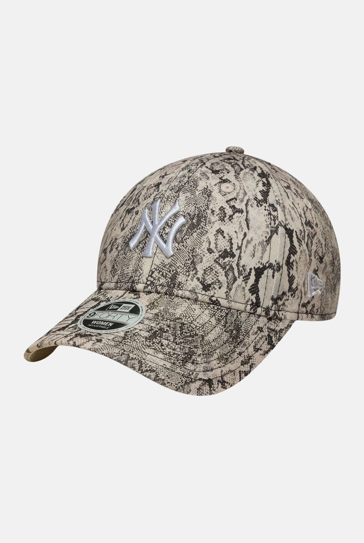 NEW ERA Cappello con visiera 9FORTY New York Yankees MLB Snake panna da donna 60758966 . NEW ERA