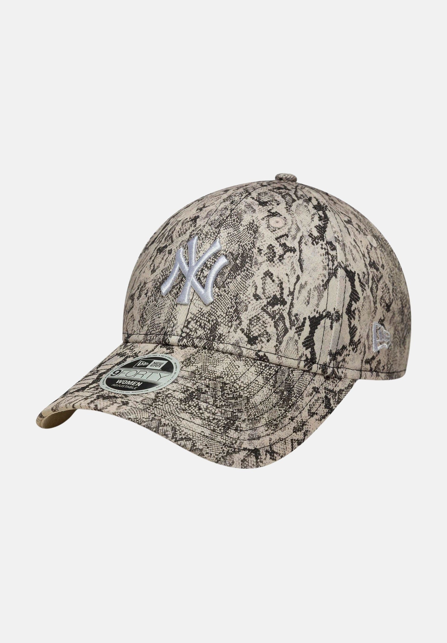 NEW ERA Cappello con visiera 9FORTY New York Yankees MLB Snake panna da donna 60758966 . NEW ERA