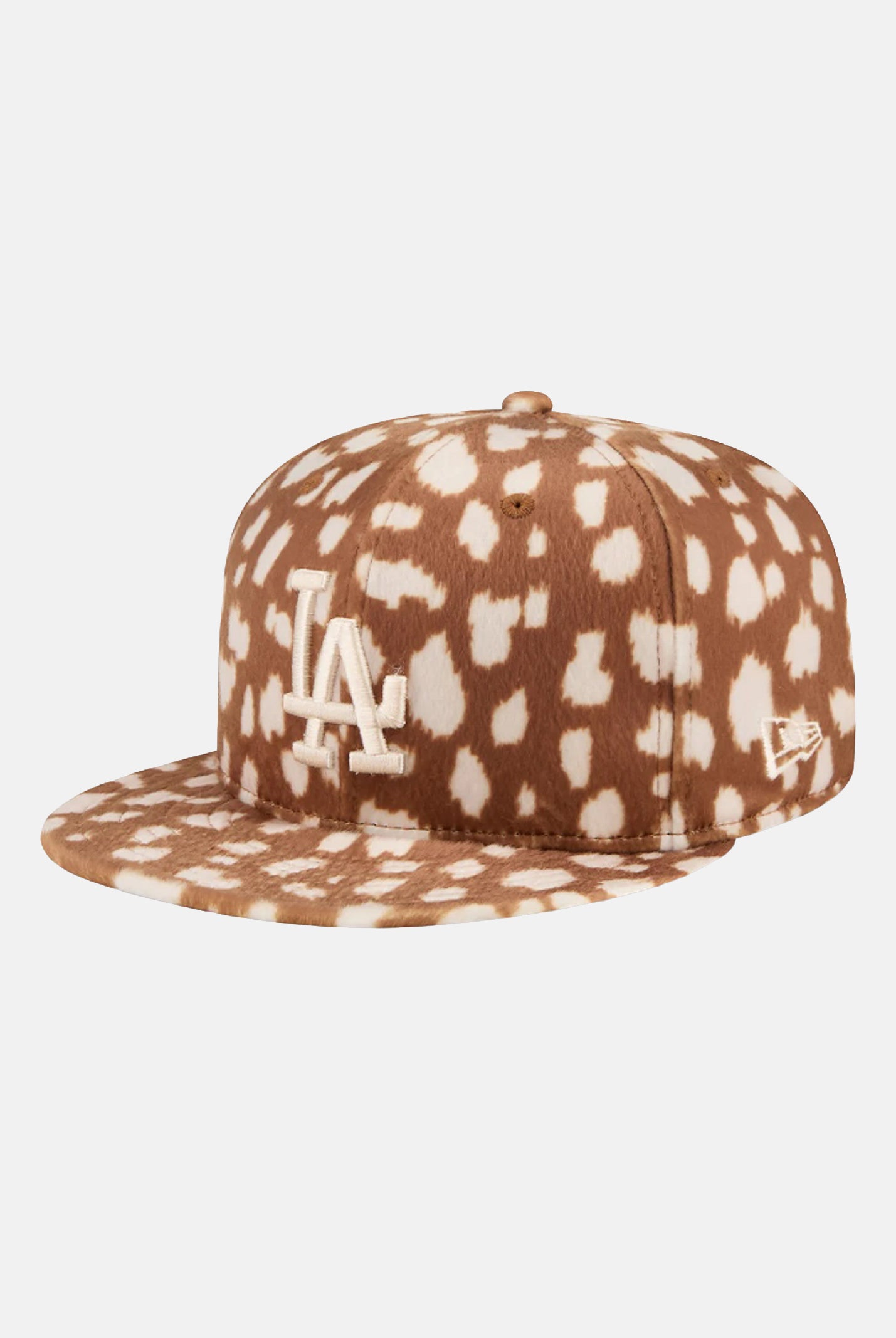 NEW ERA Cappello con visiera Animal Print 59Fifty Los Angeles Dodgers cammello per uomo e donna 60844111 . NEW ERA