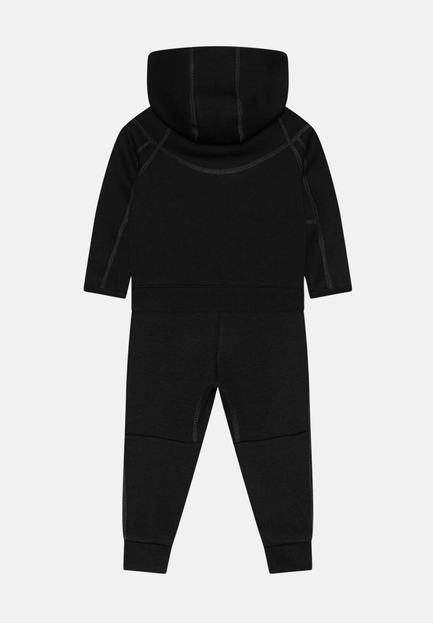 NIKE Tuta Tech Fleece nera da neonato 66L050 023 NIKE