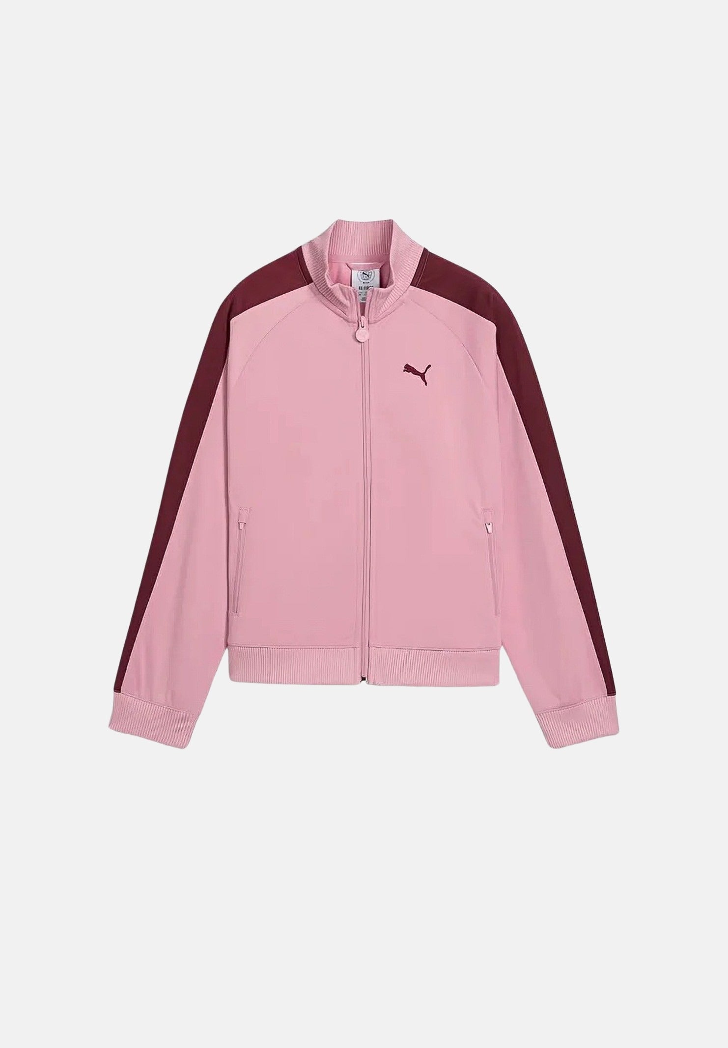 PUMA Felpa con zip T7 ALWAYS ON rosa da bambina 629898 65 PUMA
