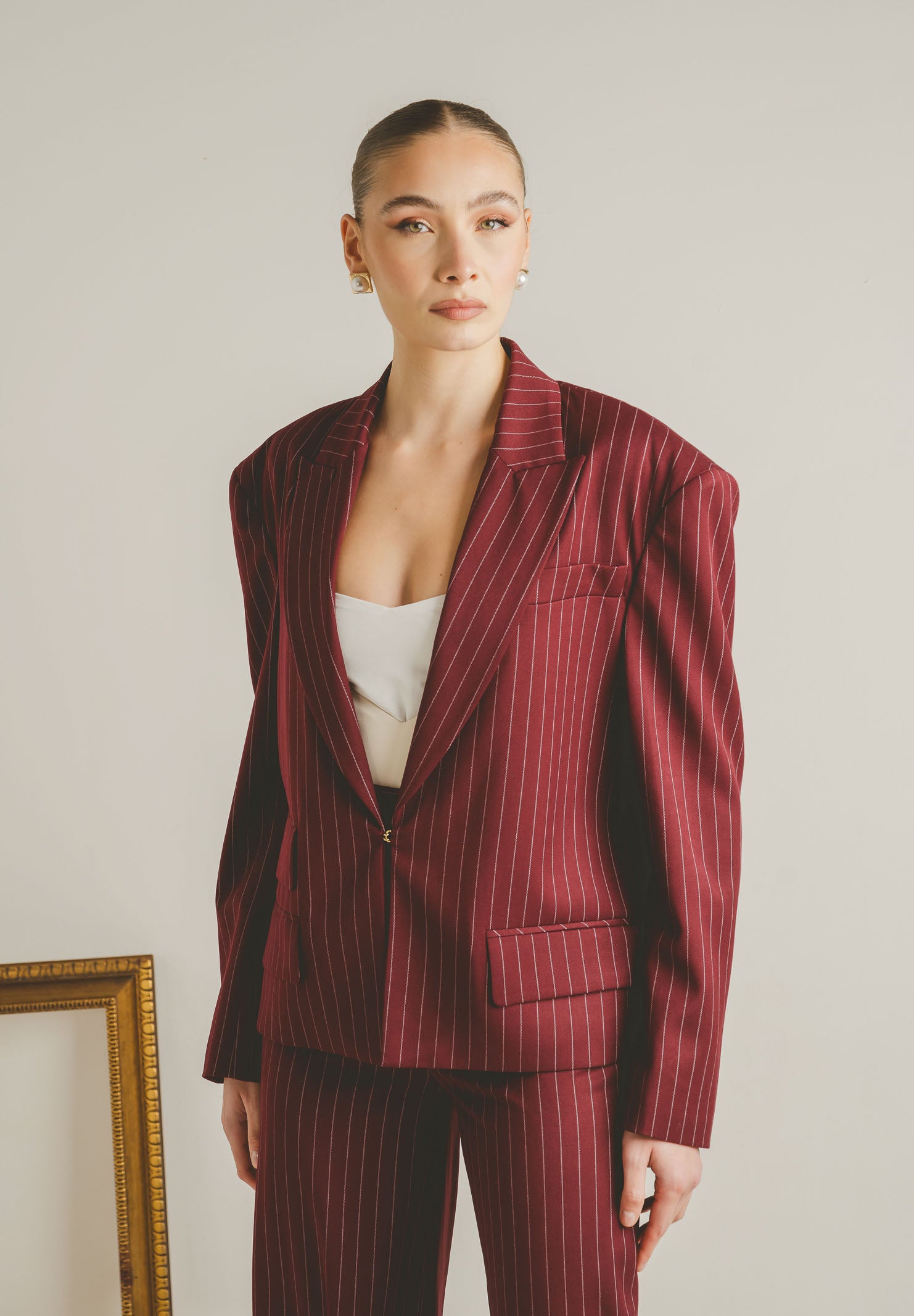 SANTAS Giacca OMBRE bordeaux da donna PV2619 BO SANTAS