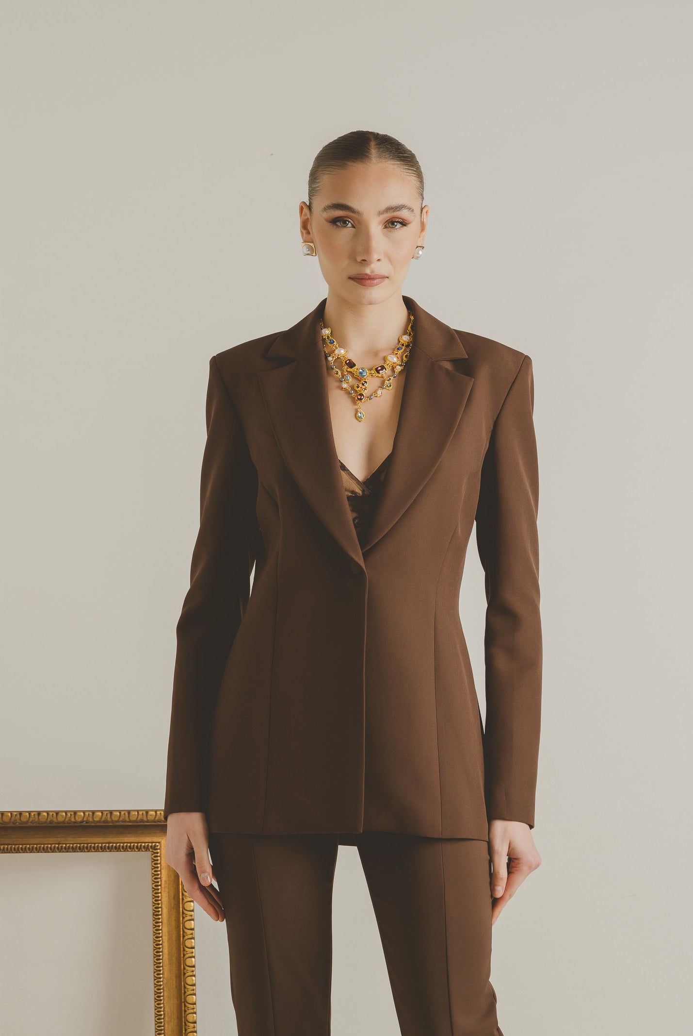 SANTAS Giacca ALLURE marrone da donna PV2622 NU SANTAS