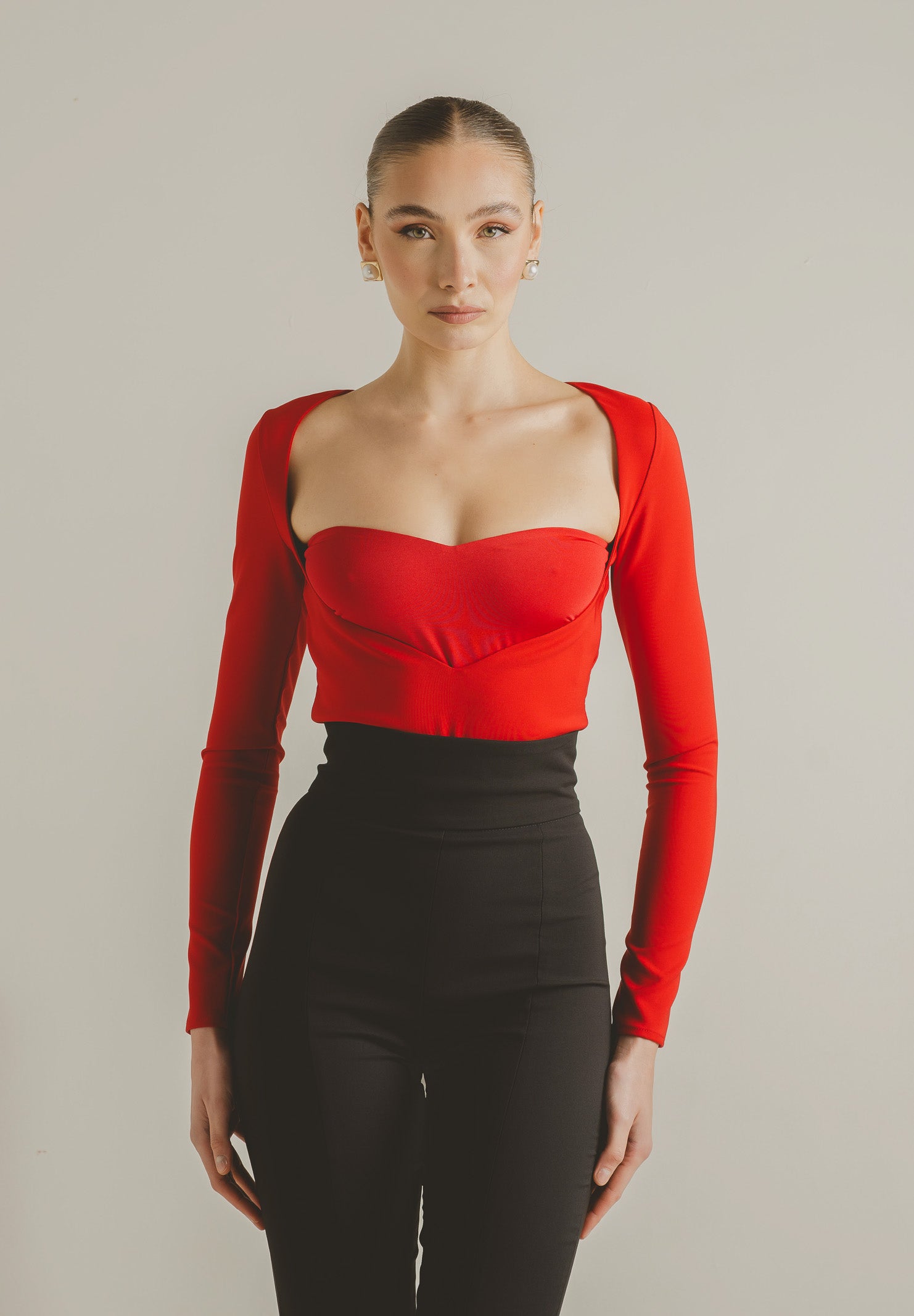 SANTAS Body AUDACE rosso da donna PV2627 RO SANTAS