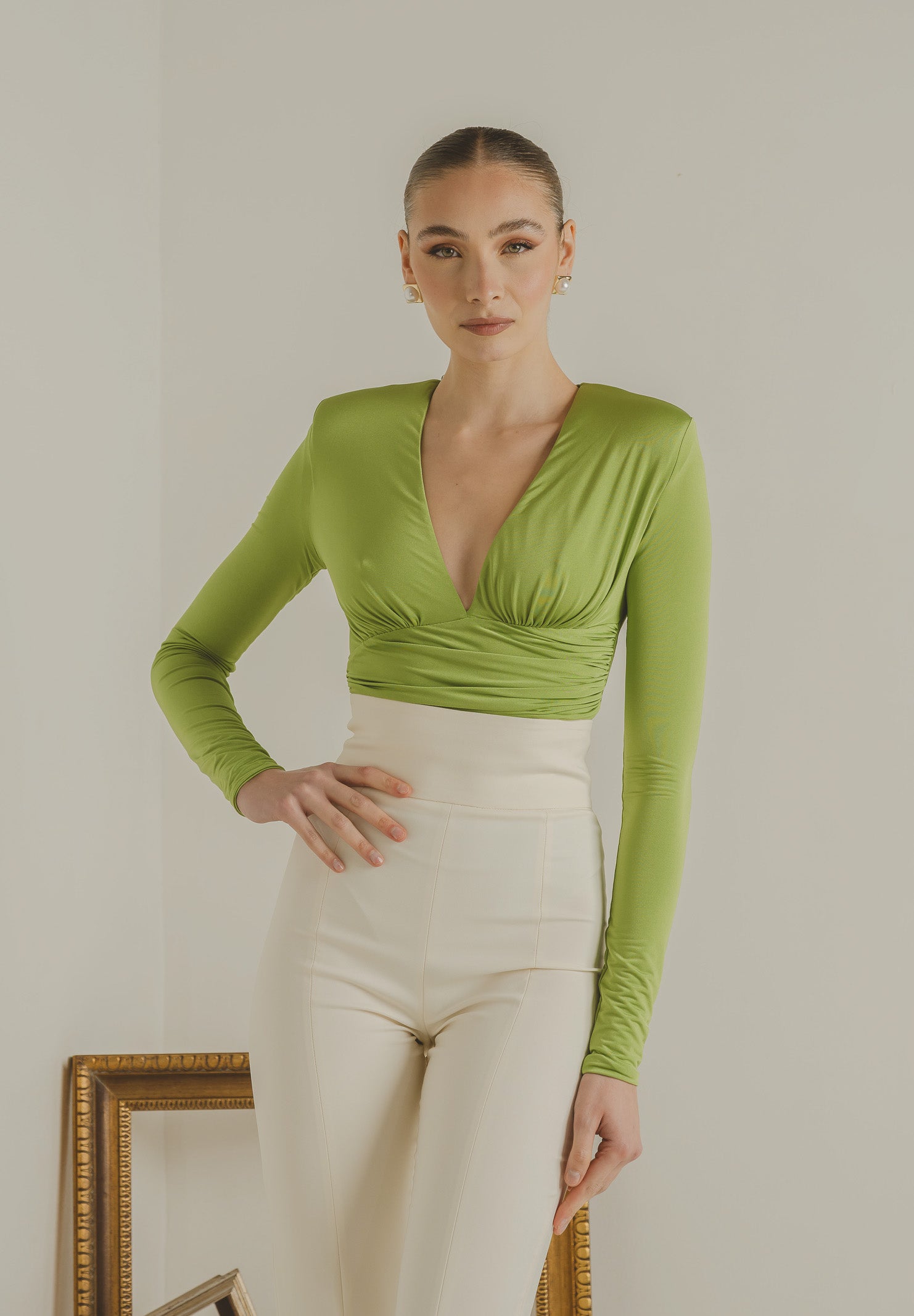 SANTAS Body DÈSIR verde da donna PV2611 VE SANTAS