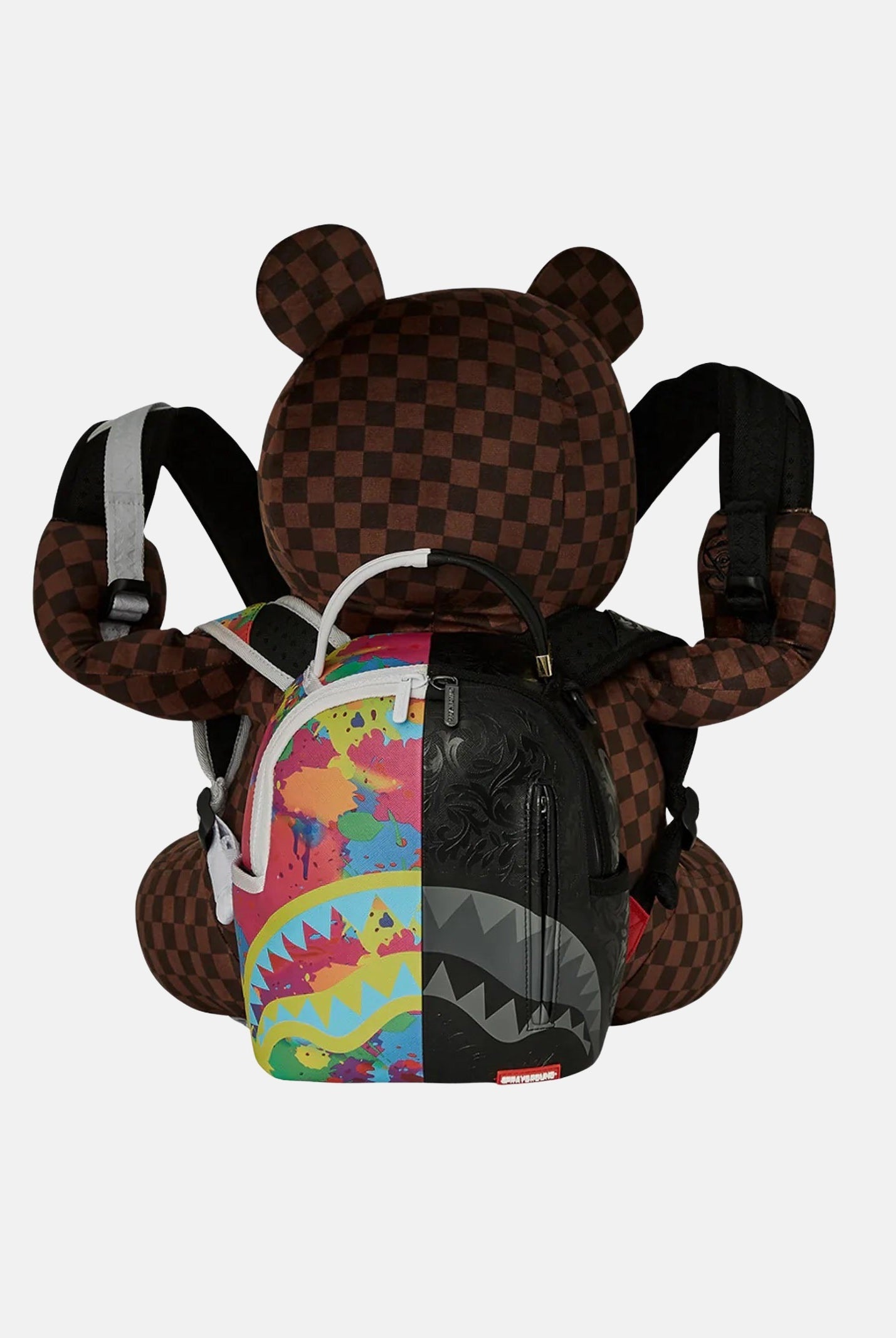 Zaino BACKPACK BEAR WEARING marrone per uomo e donna 910B6312NSZ . SPRAYGROUND