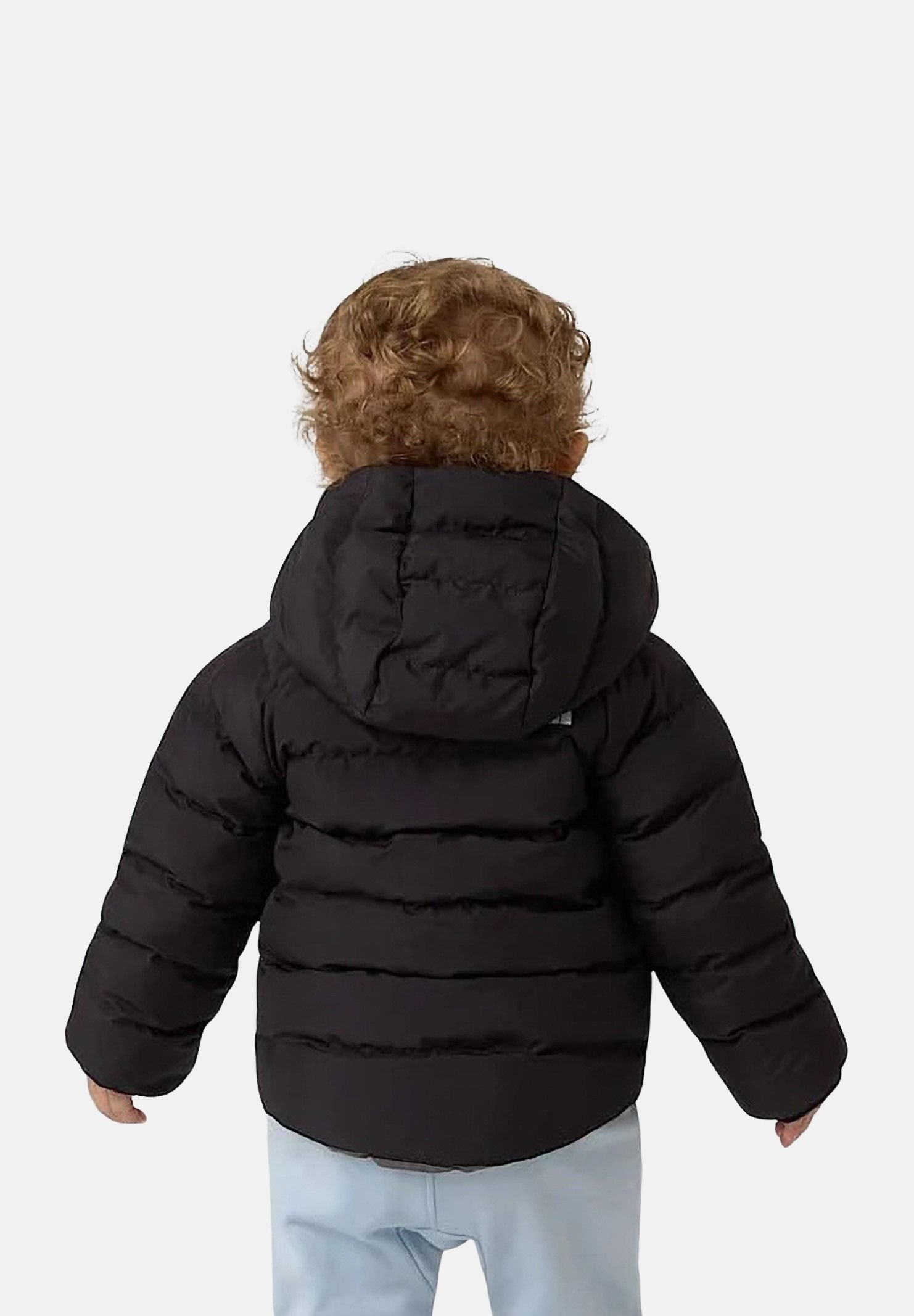 THE NORTH FACE Piumino reversibile Perrito nero e grigio da neonato NF0A88W3WOO1 . THE NORTH FACE