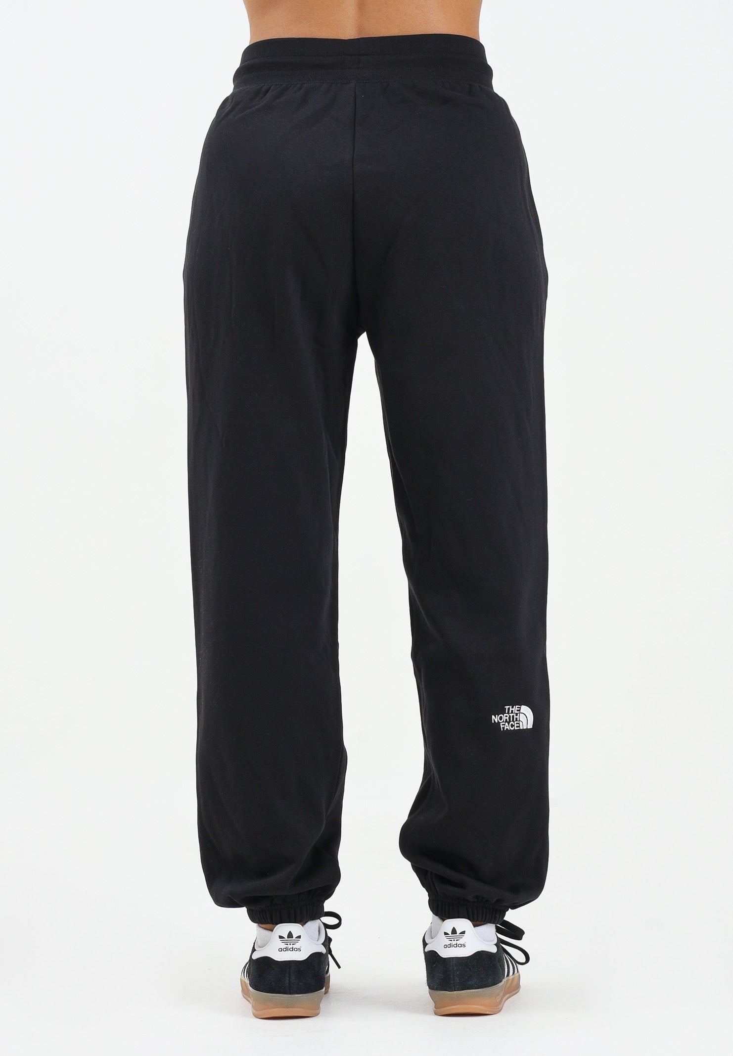 THE NORTH FACE Pantalone sportivo Essential Relaxed Straight nero da donna NF0A8C1GJK31 . THE NORTH FACE