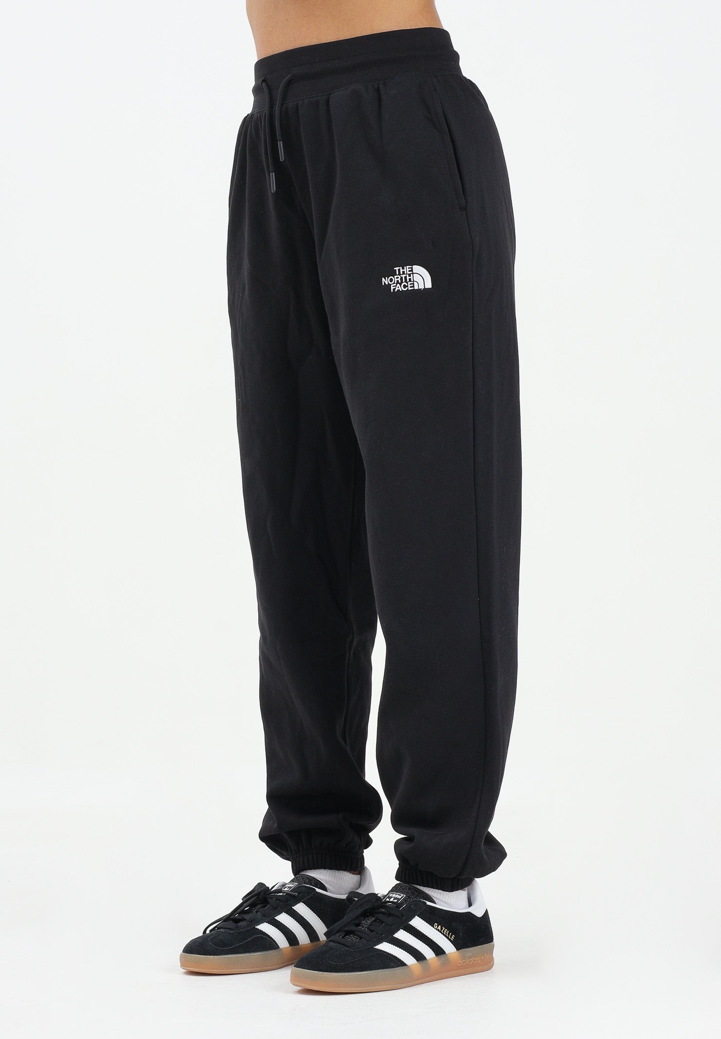 THE NORTH FACE Pantalone sportivo Essential Relaxed Straight nero da donna NF0A8C1GJK31 . THE NORTH FACE