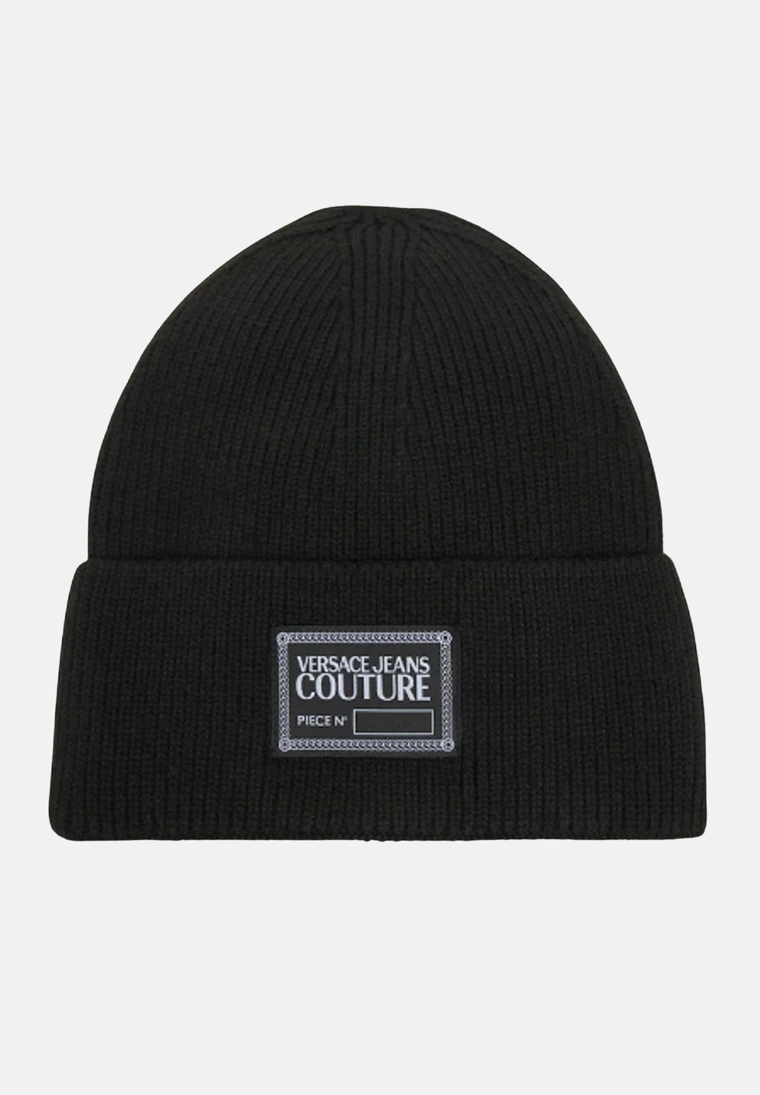 VERSACE JEANS COUTURE cappello nero da uomo con logo 79GAZK50ZG396 899 VERSACE JEANS COUTURE