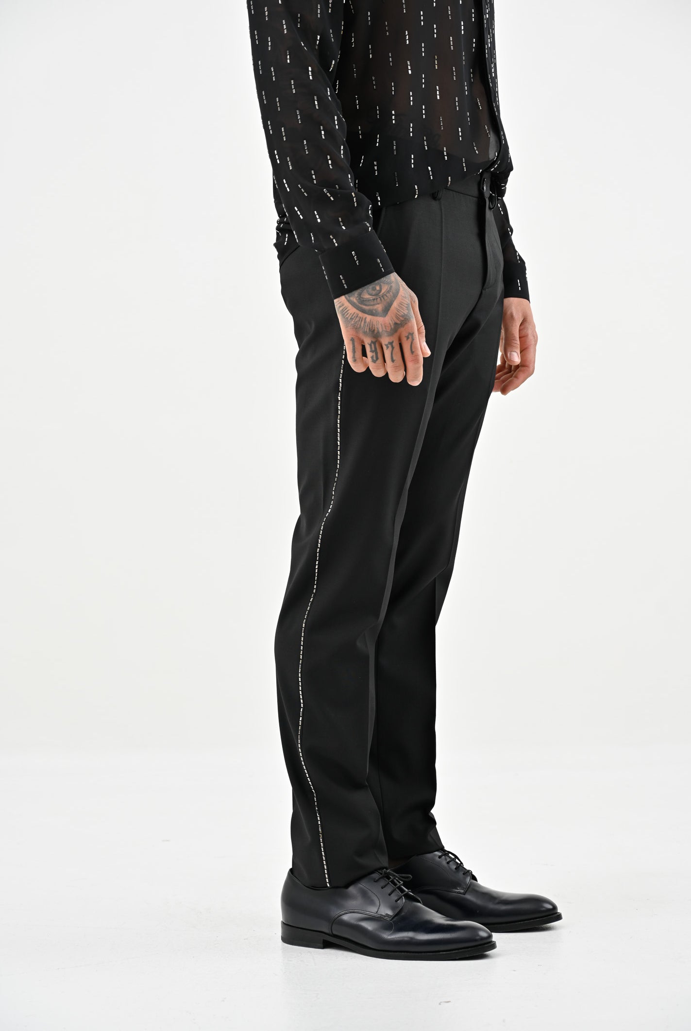 ABNER Scarpe stringate nere da uomo ANDOR NERO ABNER