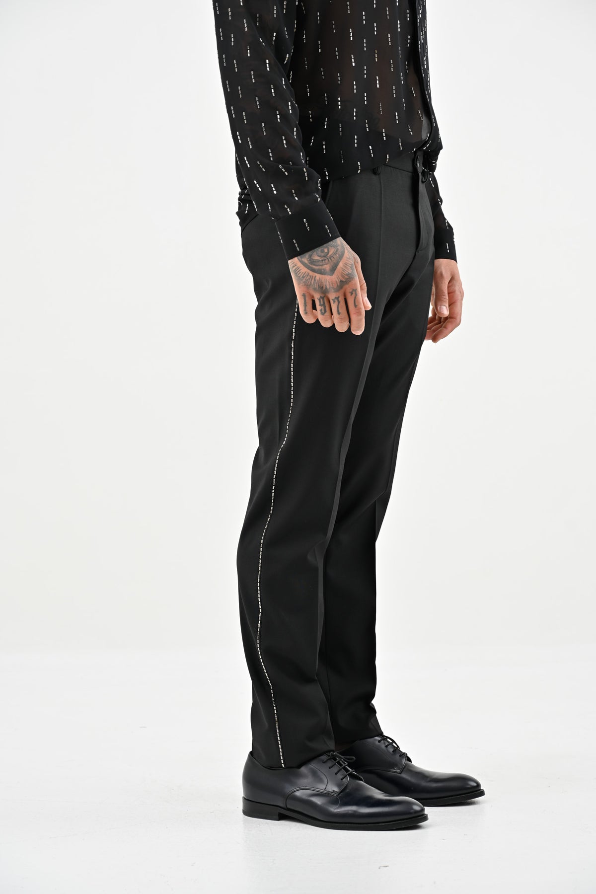 ABNER Scarpe stringate nere da uomo ANDOR NERO ABNER