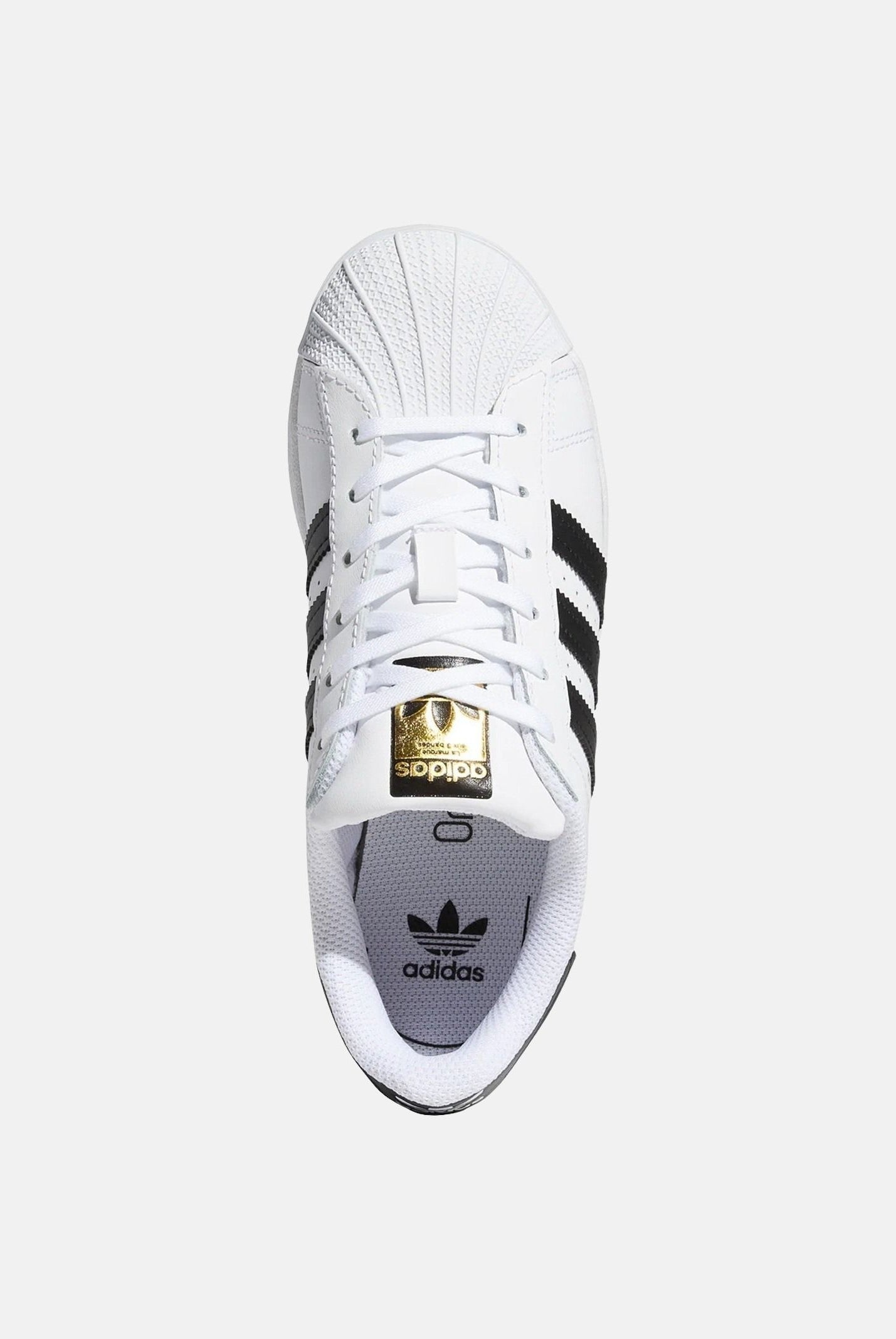 ADIDAS ORIGINALS Sneakers SUPERSTAR bianche per bambino e bambina FU7714 . ADIDAS ORIGINALS
