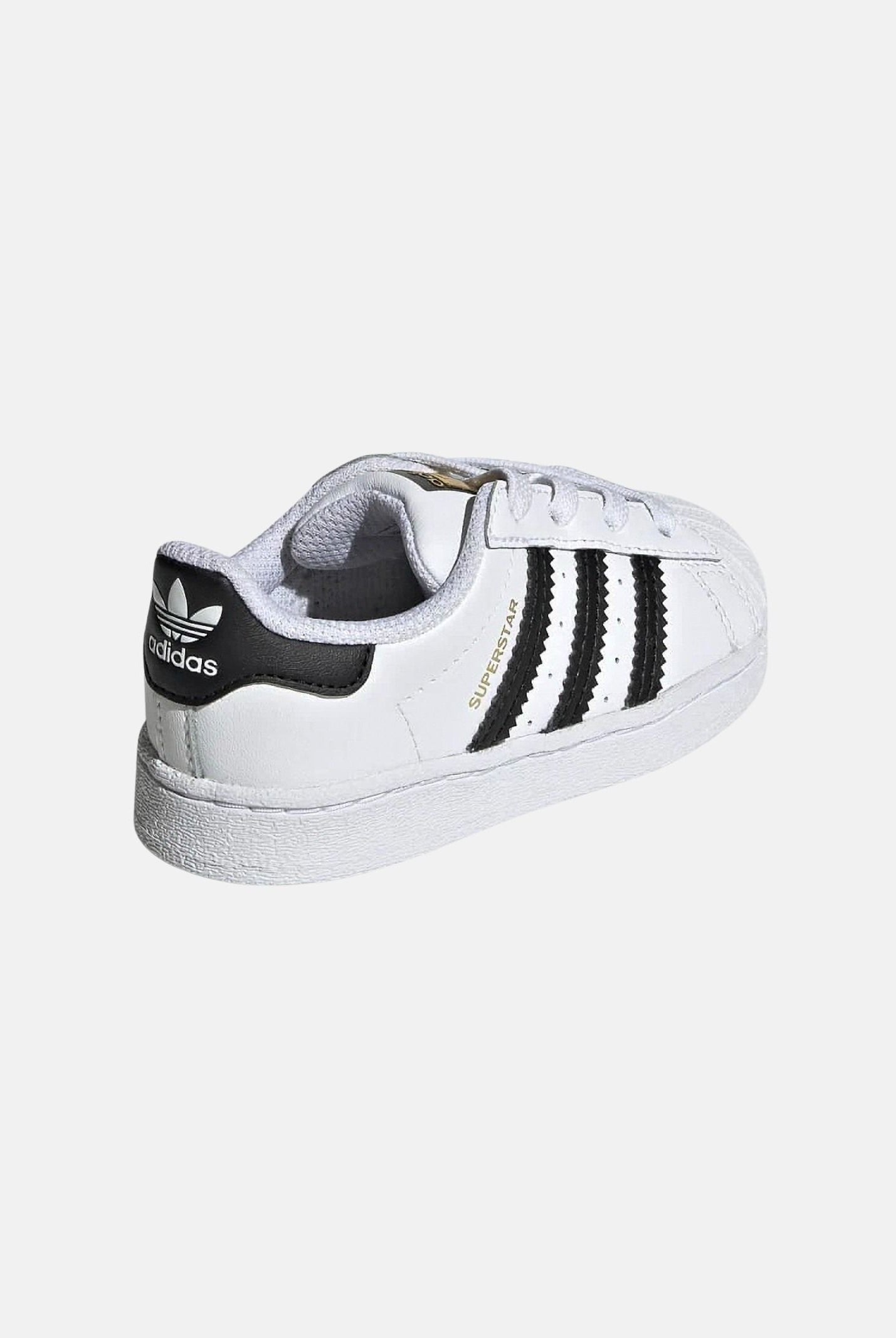 ADIDAS ORIGINALS Sneakers Superstar bianche da neonato con 3-stripes FU7717 . ADIDAS ORIGINALS