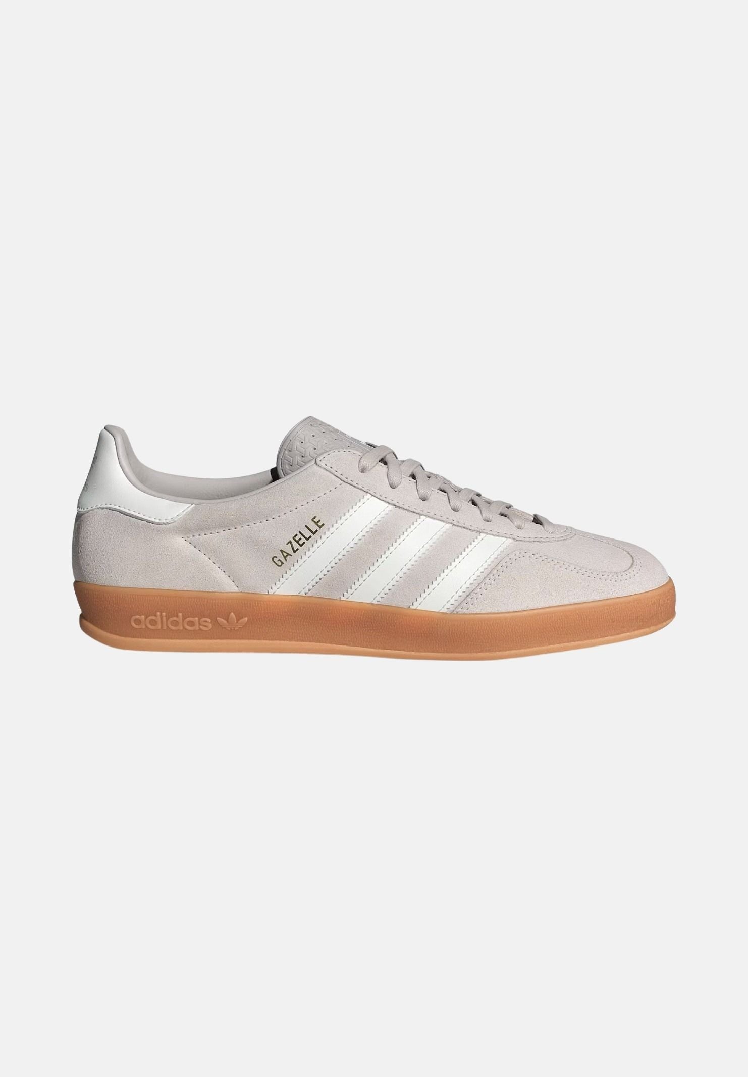 ADIDAS ORIGINALS Sneakers GAZELLE INDOOR grigio chiaro per uomo e donna HQ5153 . ADIDAS ORIGINALS