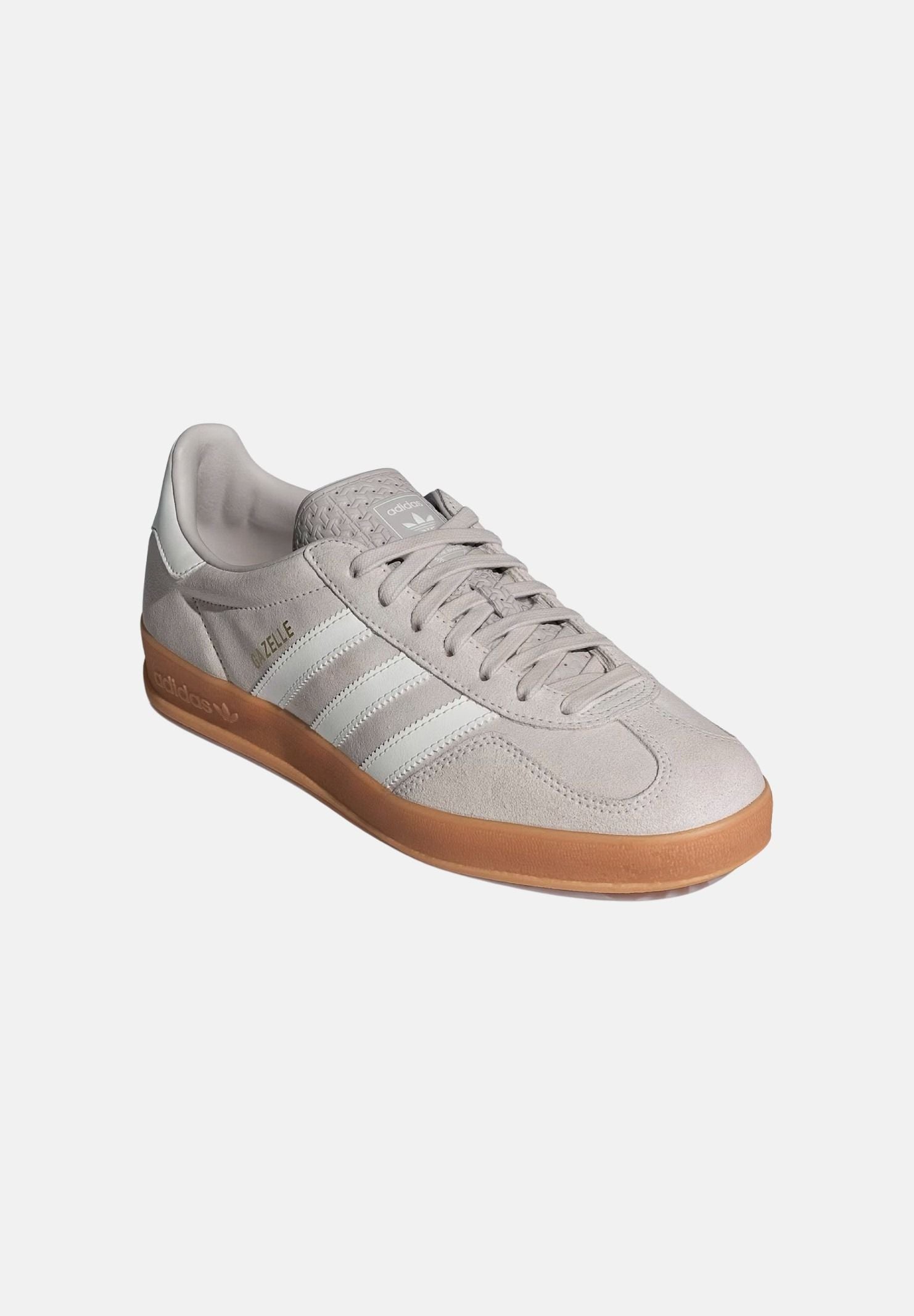 ADIDAS ORIGINALS Sneakers GAZELLE INDOOR grigio chiaro per uomo e donna HQ5153 . ADIDAS ORIGINALS