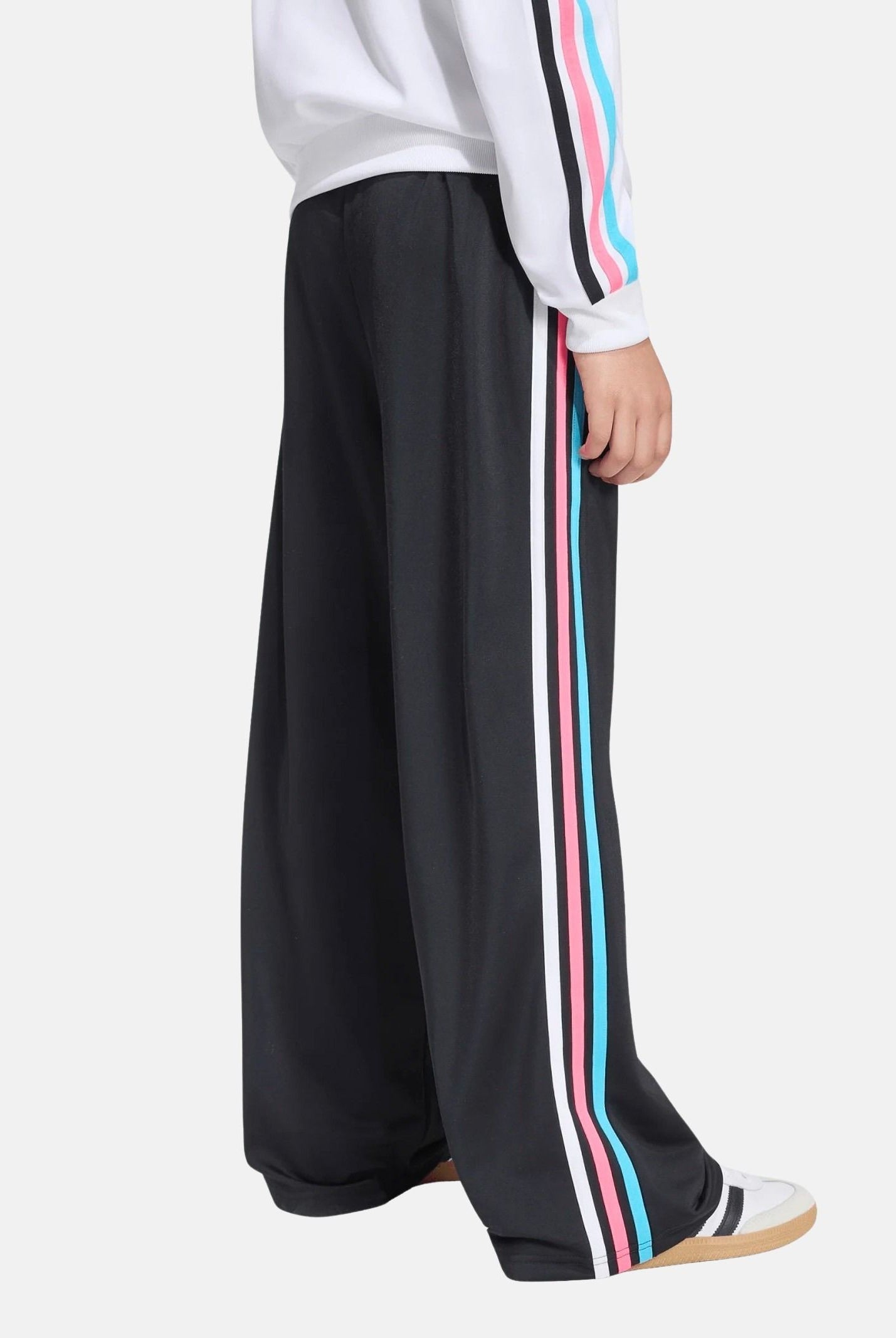 ADIDAS ORIGINALS Pantaloni FIREBIRD LOOSE nero per bambino e bambina HZ6657 . ADIDAS ORIGINALS