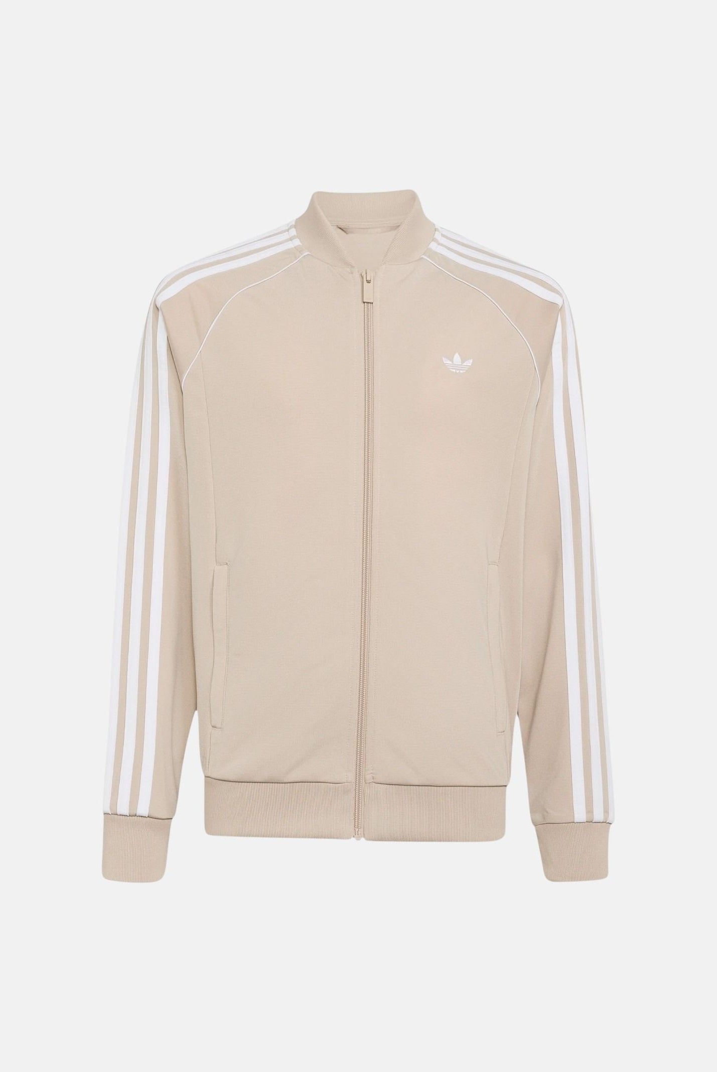 ADIDAS ORIGINALS Felpa ADICOLOR CLASSICS FIREBIRD Khaki Three, beige per bambino e bambina IA2229 . ADIDAS ORIGINALS