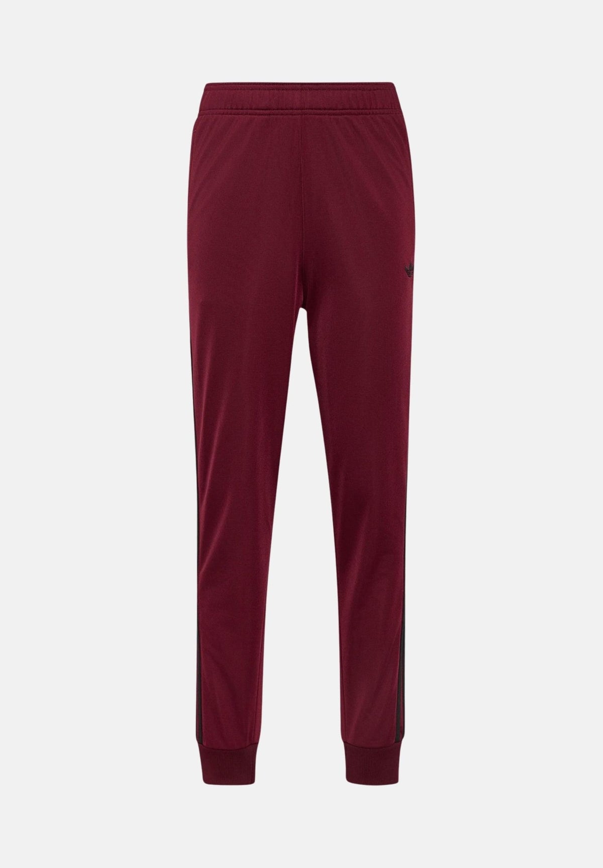 ADIDAS ORIGINALS Pantaloni FIREBIRD maroon bordeaux per bambina e bambino con elastico in vita e bande laterali a contrasto. IA2240 . ADIDAS ORIGINALS