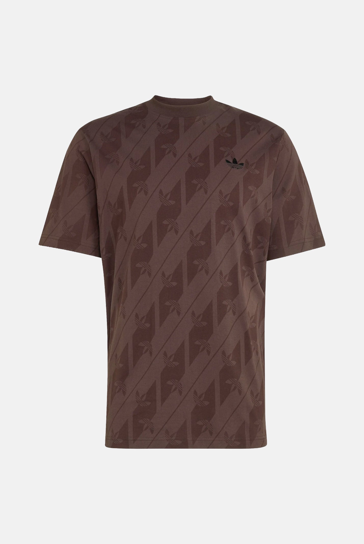 ADIDAS ORIGINALS T-shirt MONOGRAM AOP Aurora Coffee da uomo IA4531 . ADIDAS ORIGINALS