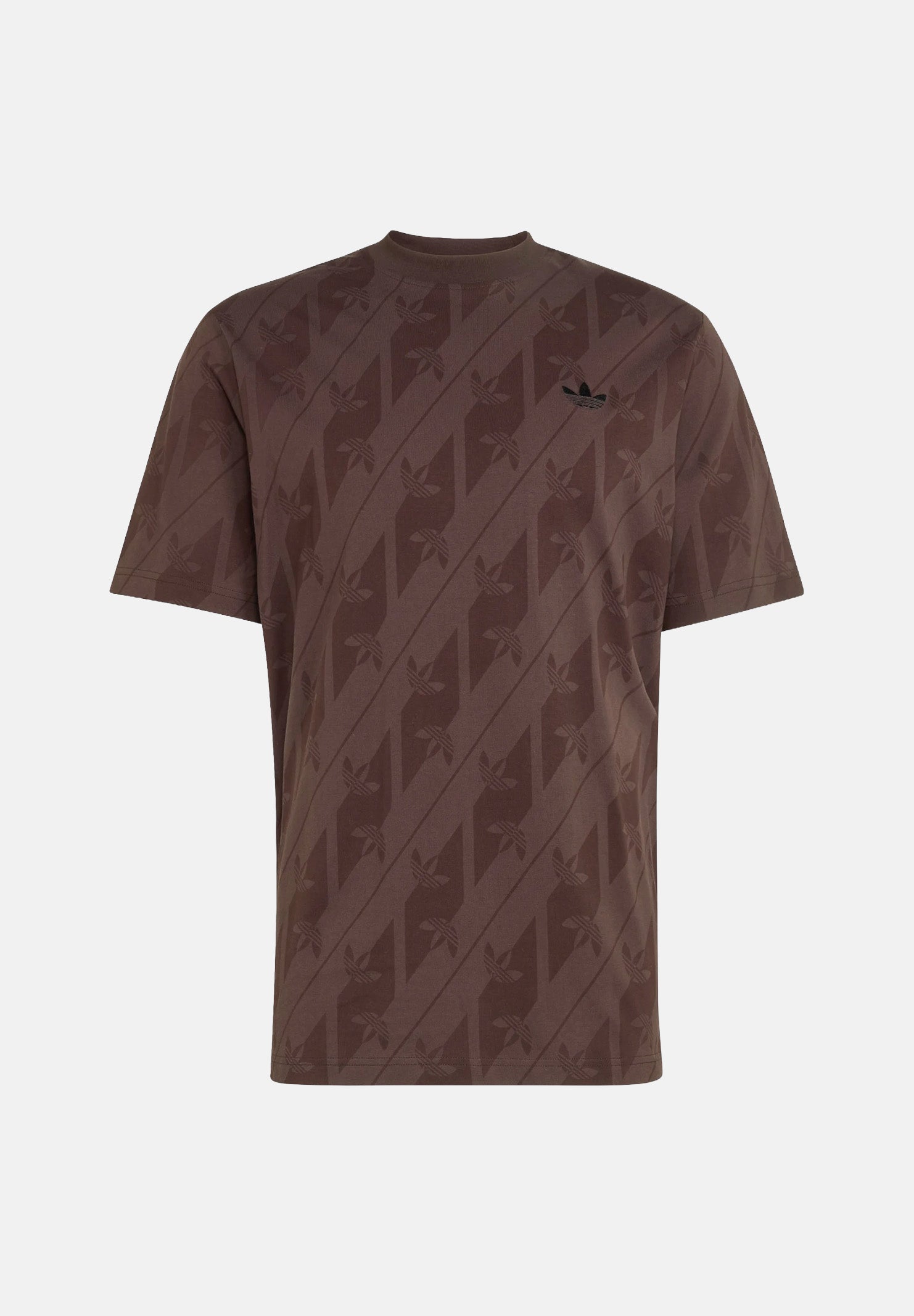 ADIDAS ORIGINALS T-shirt MONOGRAM AOP Aurora Coffee da uomo IA4531 . ADIDAS ORIGINALS