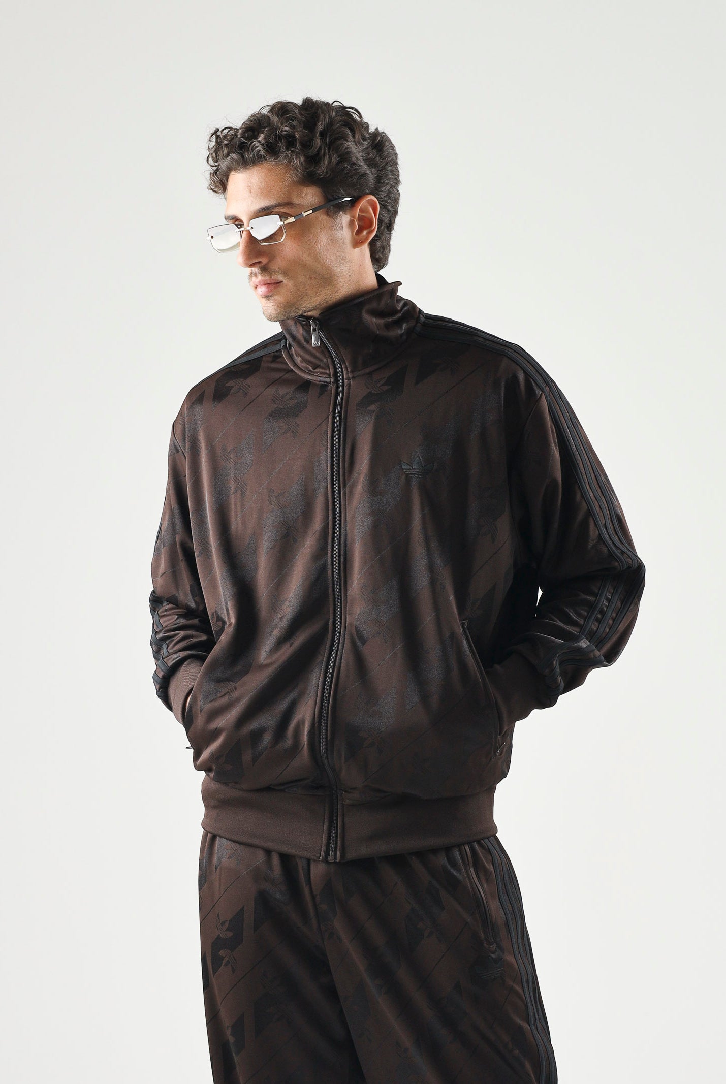 ADIDAS ORIGINALS Giubbotto FIREBIRD monogram da uomo IA4536 . ADIDAS ORIGINALS