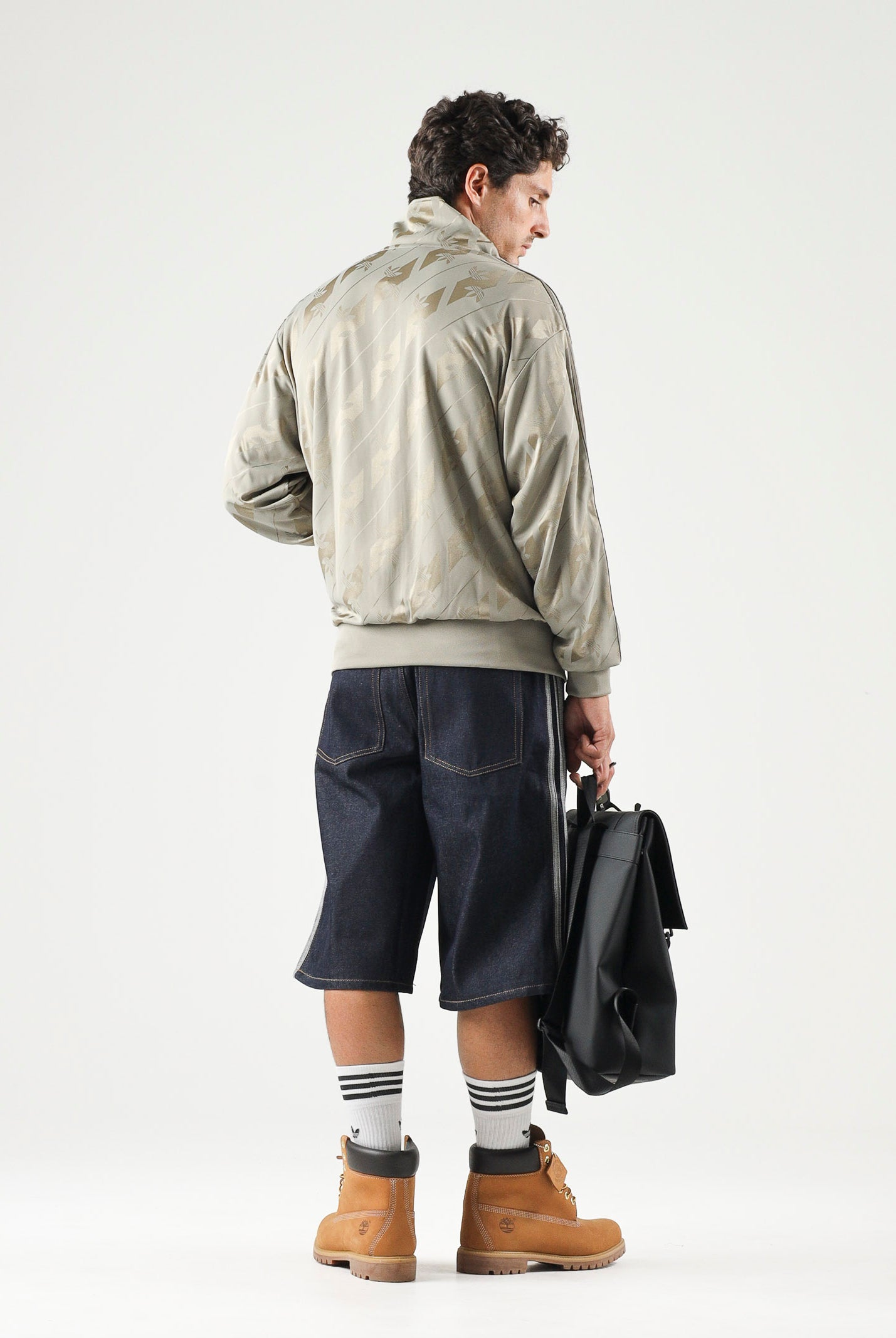 ADIDAS ORIGINALS Giubbotto FIREBIRD monogram da uomo IA4537 . ADIDAS ORIGINALS