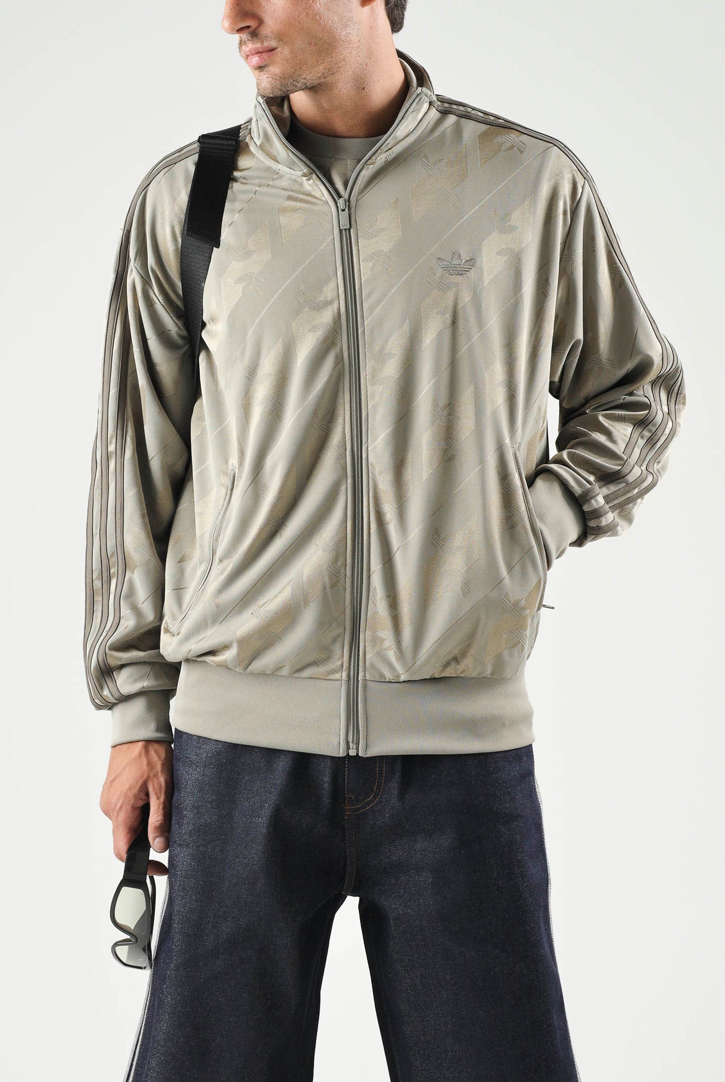 ADIDAS ORIGINALS Giubbotto FIREBIRD monogram da uomo IA4537 . ADIDAS ORIGINALS