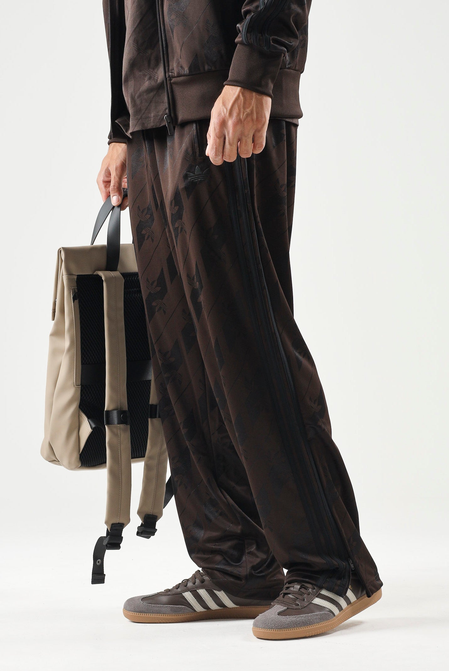 ADIDAS ORIGINALS Pantaloni MONOGRAM FIREBIRD TRACK PANTS marrone da uomo IA4540 . ADIDAS ORIGINALS
