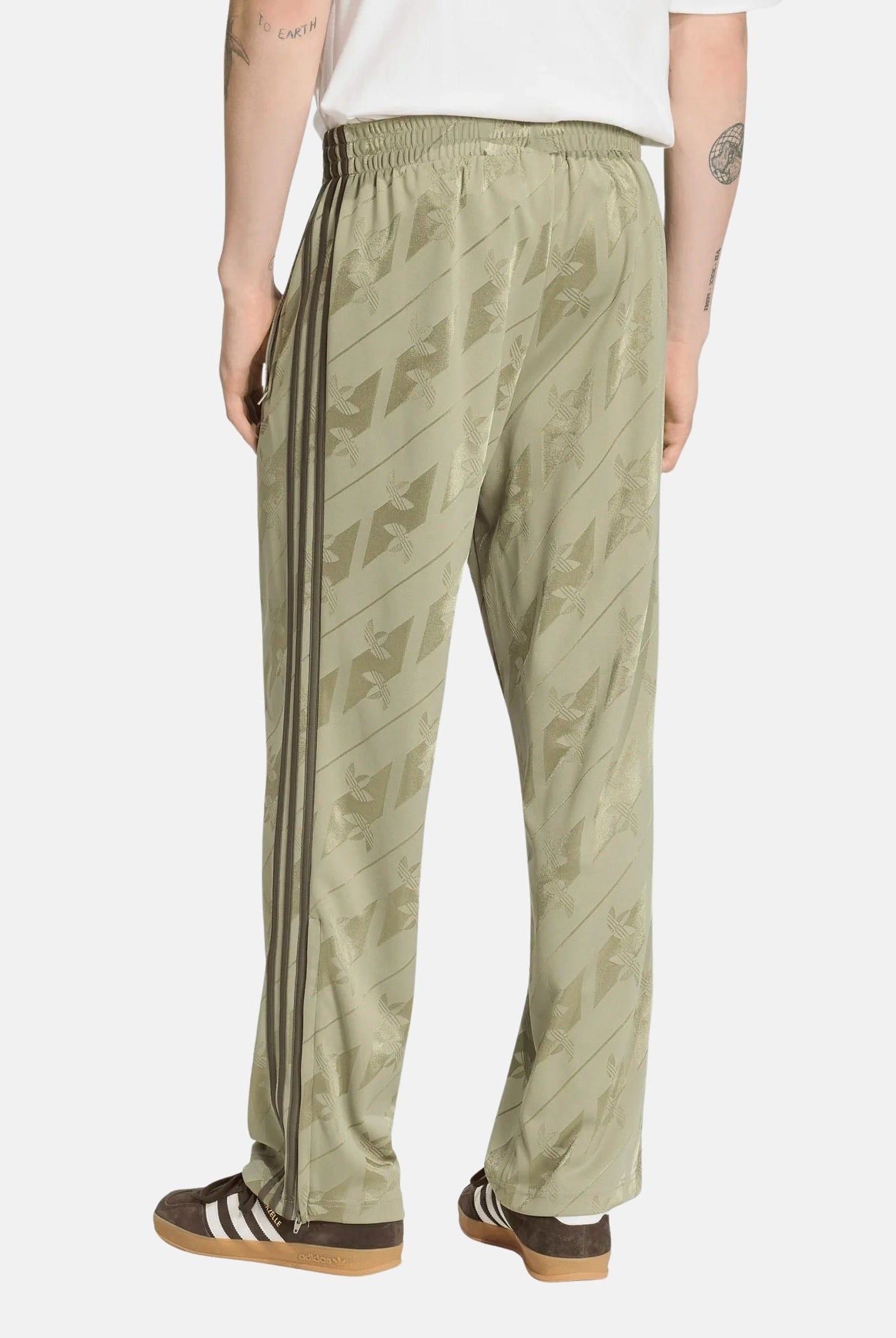 ADIDAS ORIGINALS Pantaloni TRACK PANTS MONOGRAM beige da uomo IA4541 . ADIDAS ORIGINALS