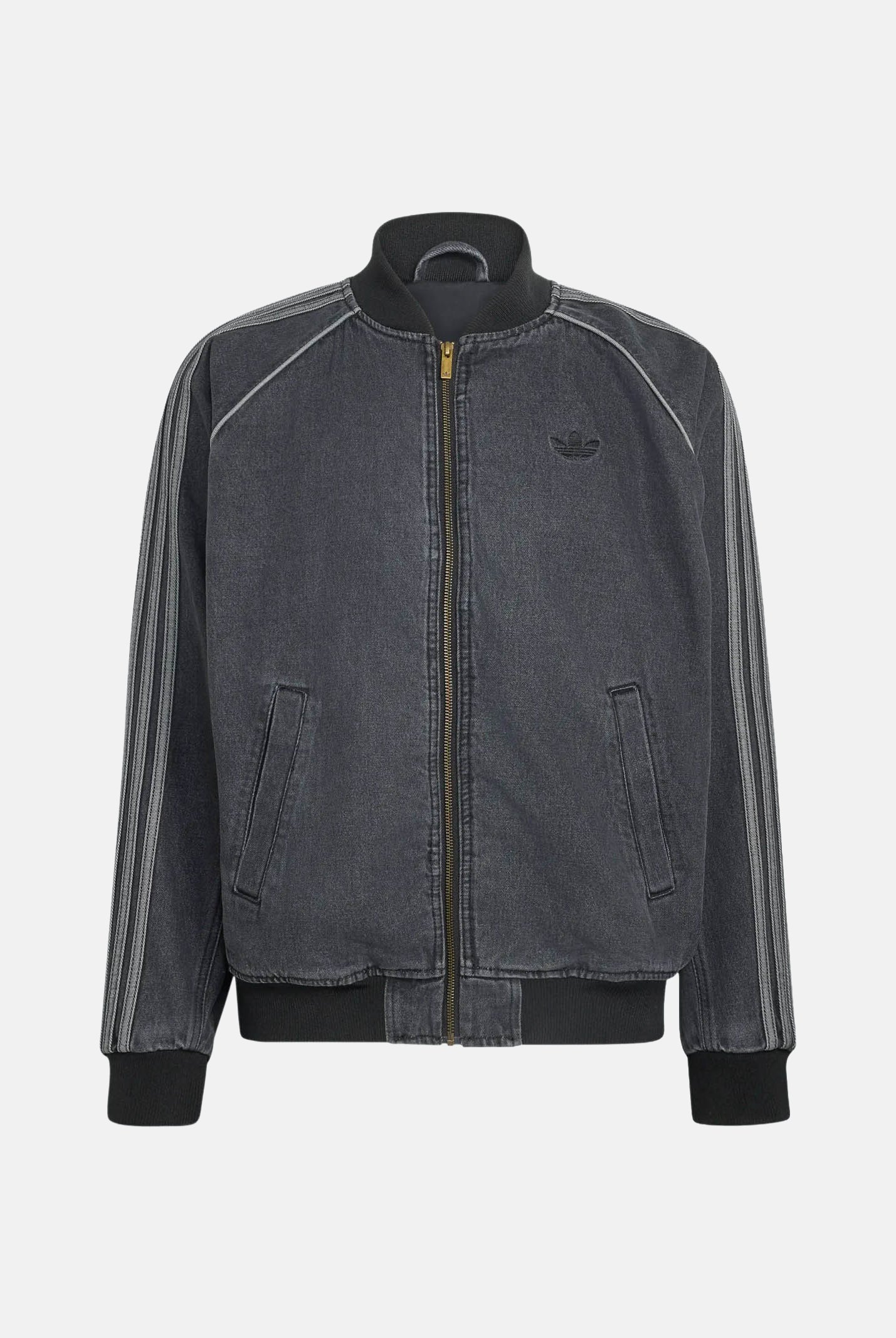 ADIDAS ORIGINALS Giubbotto/ giacca da allenamento in denim da uomo IB6948 . ADIDAS ORIGINALS