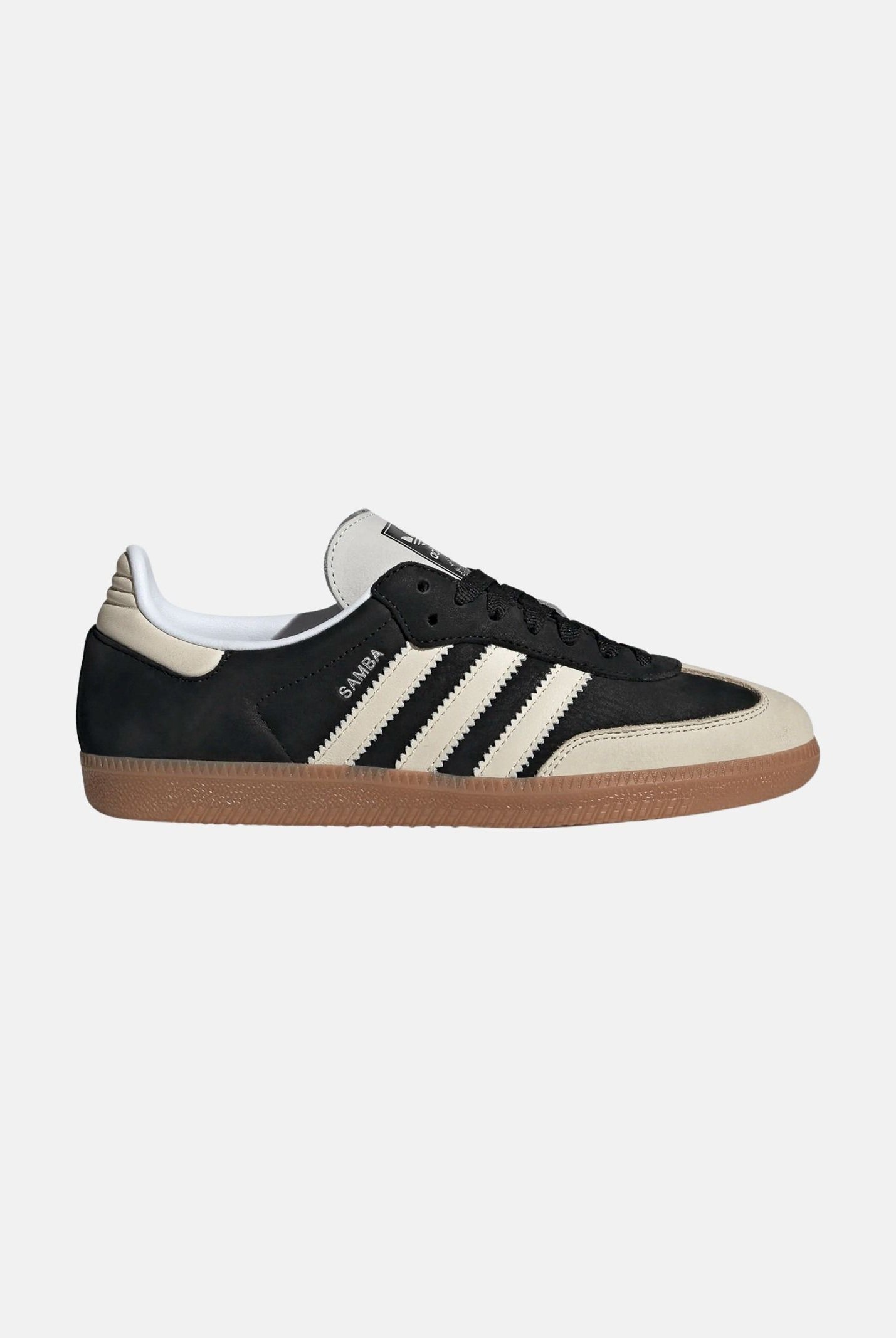 ADIDAS ORIGINALS Sneakers SAMBA OG nere e panna per uomo e donna IE5836 . ADIDAS ORIGINALS