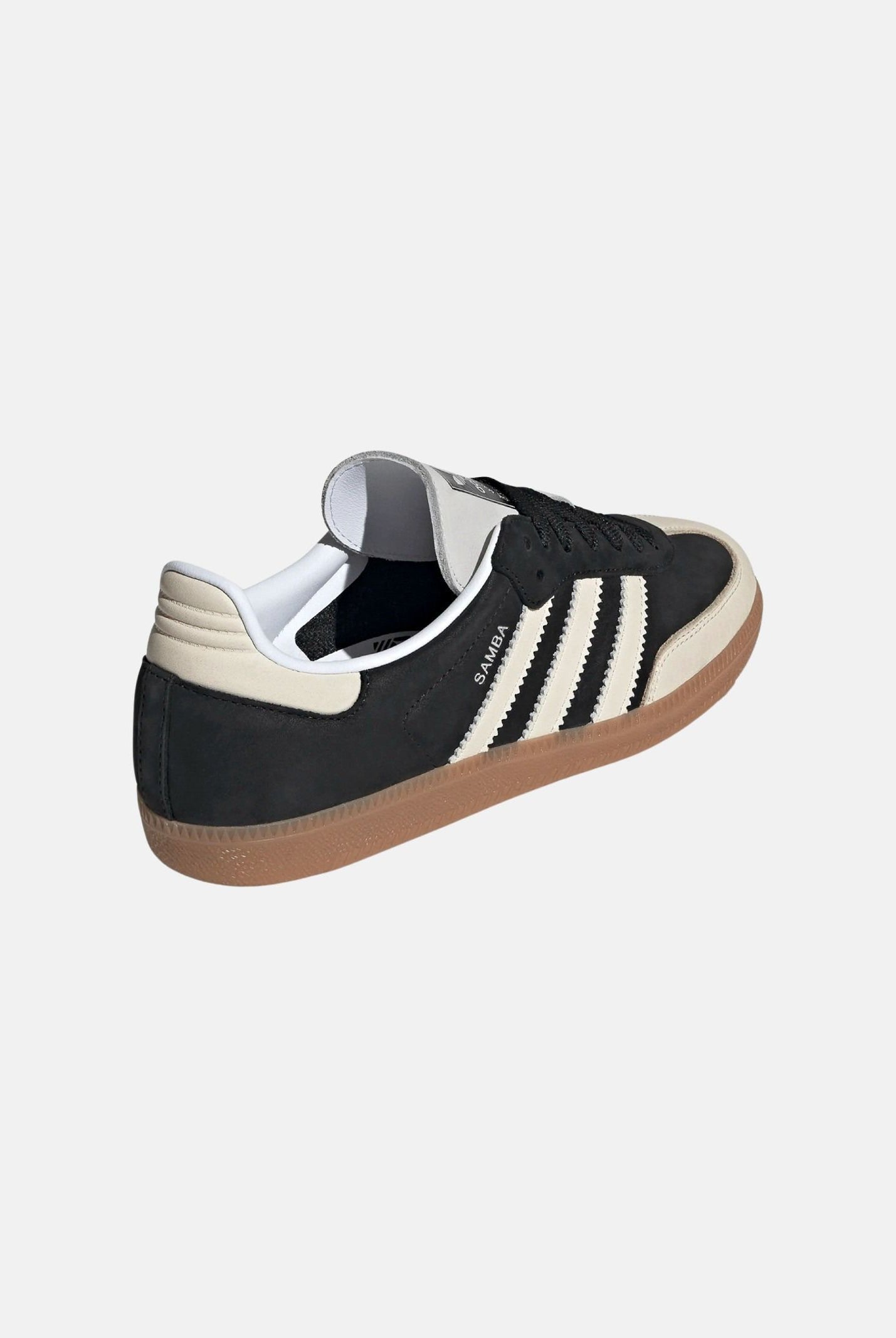 ADIDAS ORIGINALS Sneakers SAMBA OG nere e panna per uomo e donna IE5836 . ADIDAS ORIGINALS