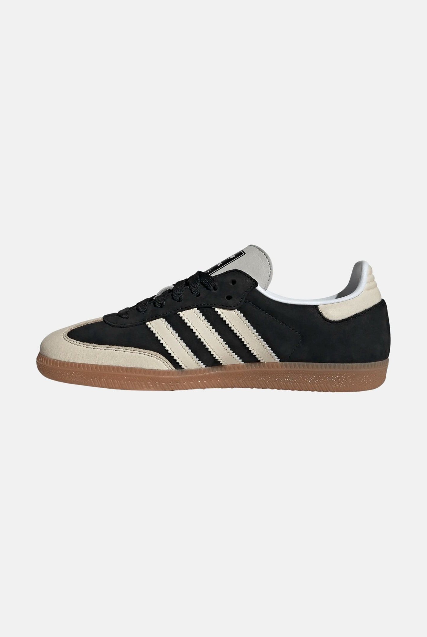 ADIDAS ORIGINALS Sneakers SAMBA OG nere e panna per uomo e donna IE5836 . ADIDAS ORIGINALS
