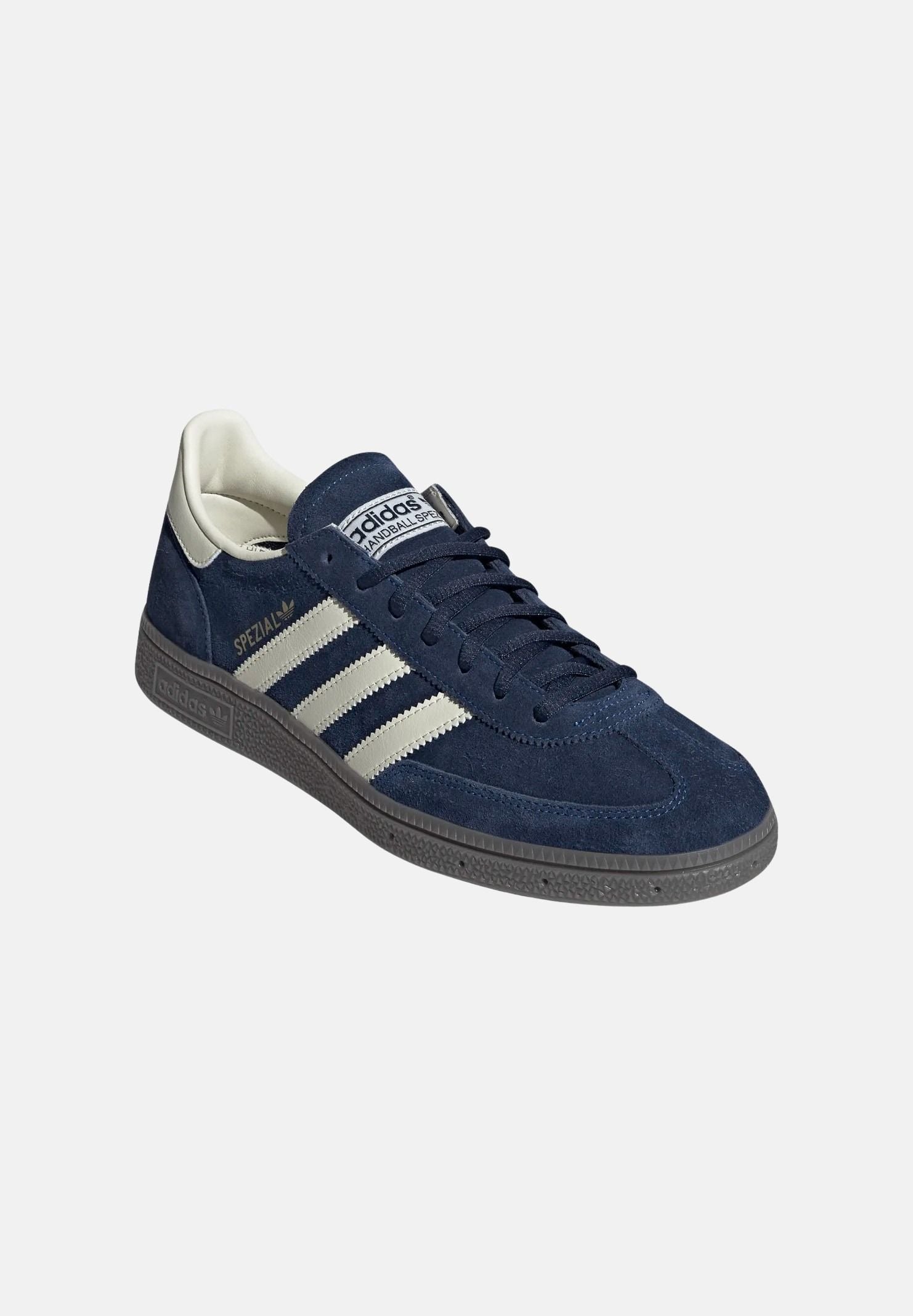 ADIDAS ORIGINALS Sneakers Handball Spezial blu da uomo con iconiche 3 stripes IF7087 . ADIDAS ORIGINALS