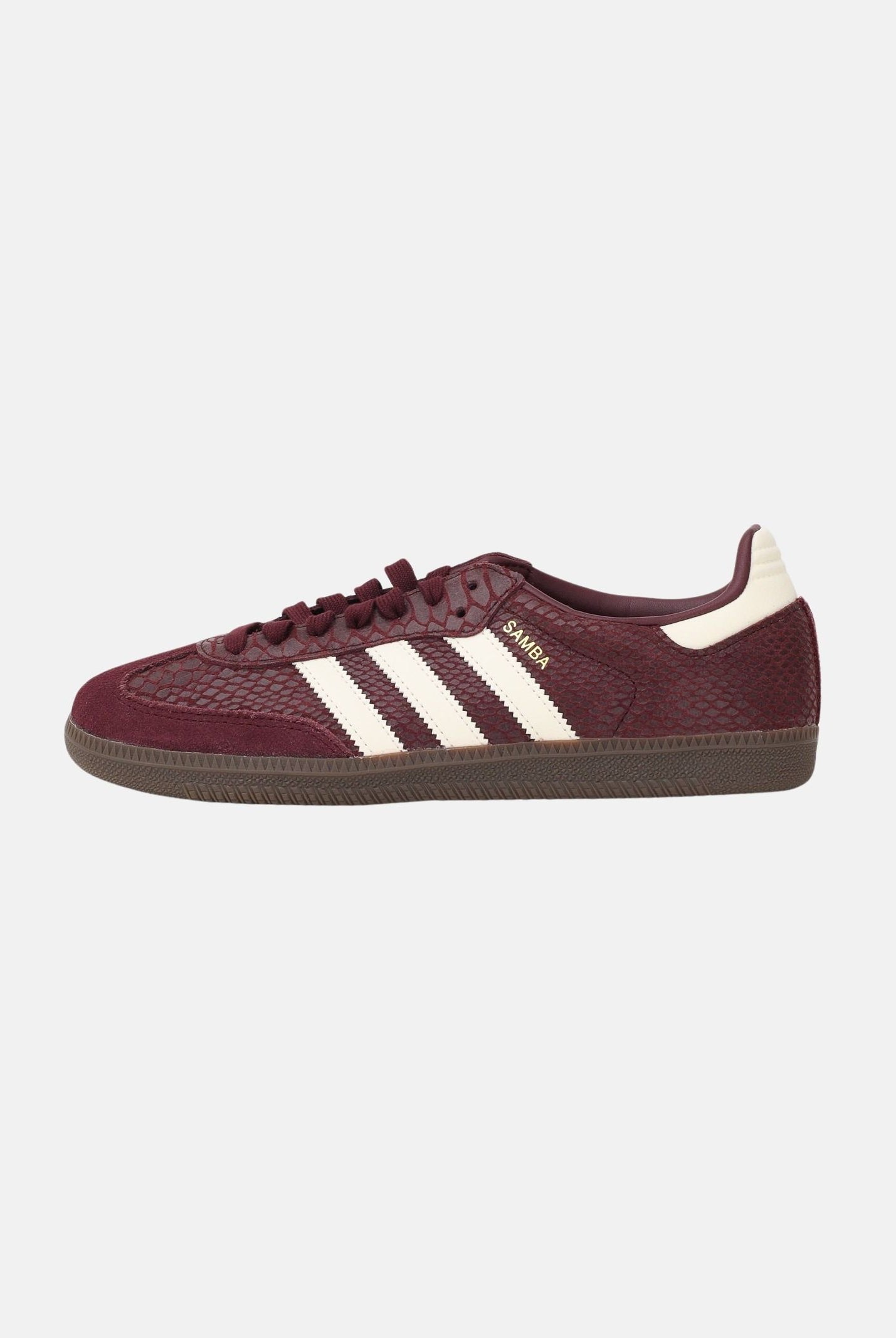 ADIDAS ORIGINALS Sneakers SAMBA OG bordeaux per uomo e donna IH3979 . ADIDAS ORIGINALS