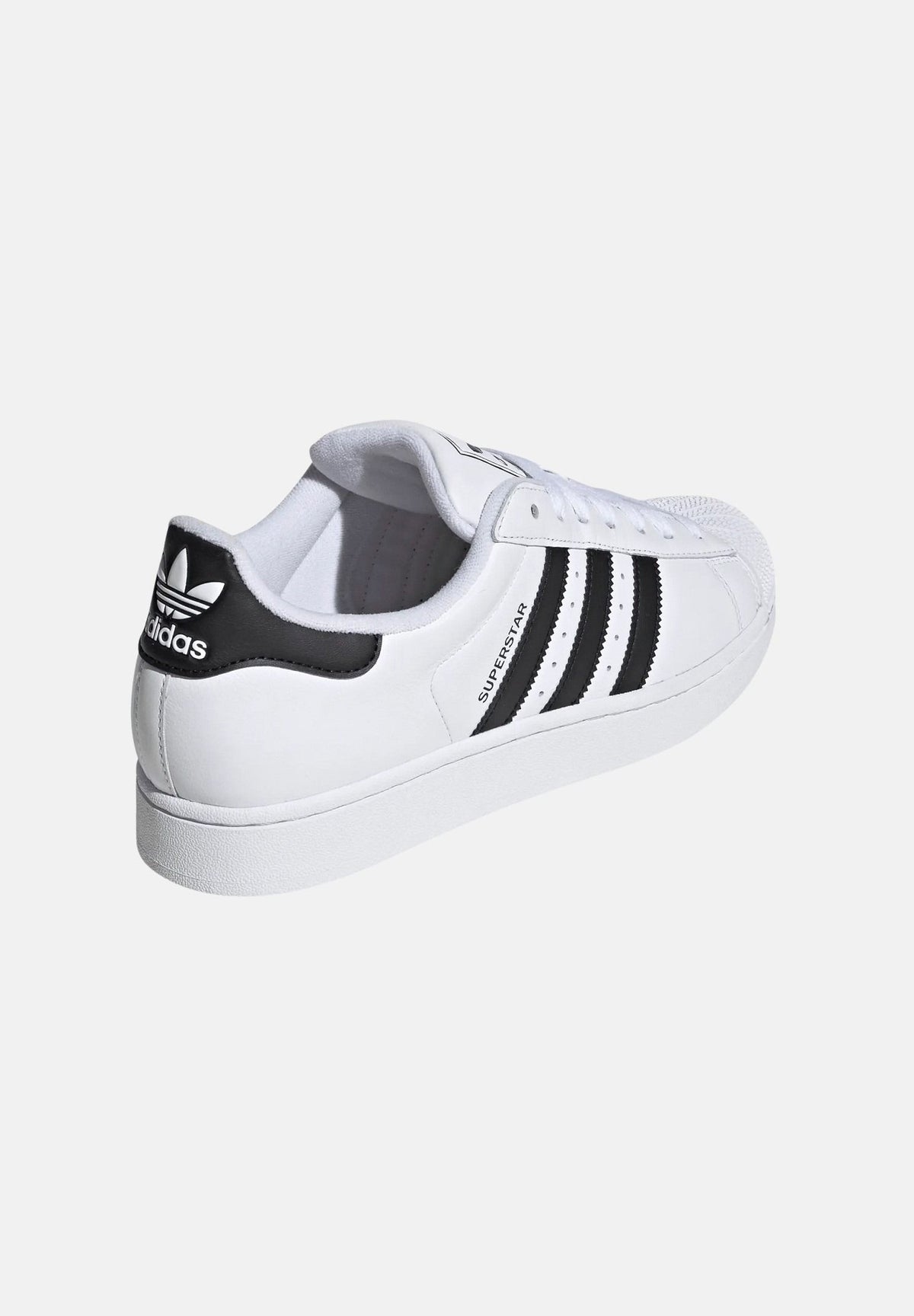 ADIDAS ORIGINALS Sneakers SUPERSTAR bianche e nere per uomo e donna con 3-Stripes laterali <BR/> IH8659 . ADIDAS ORIGINALS