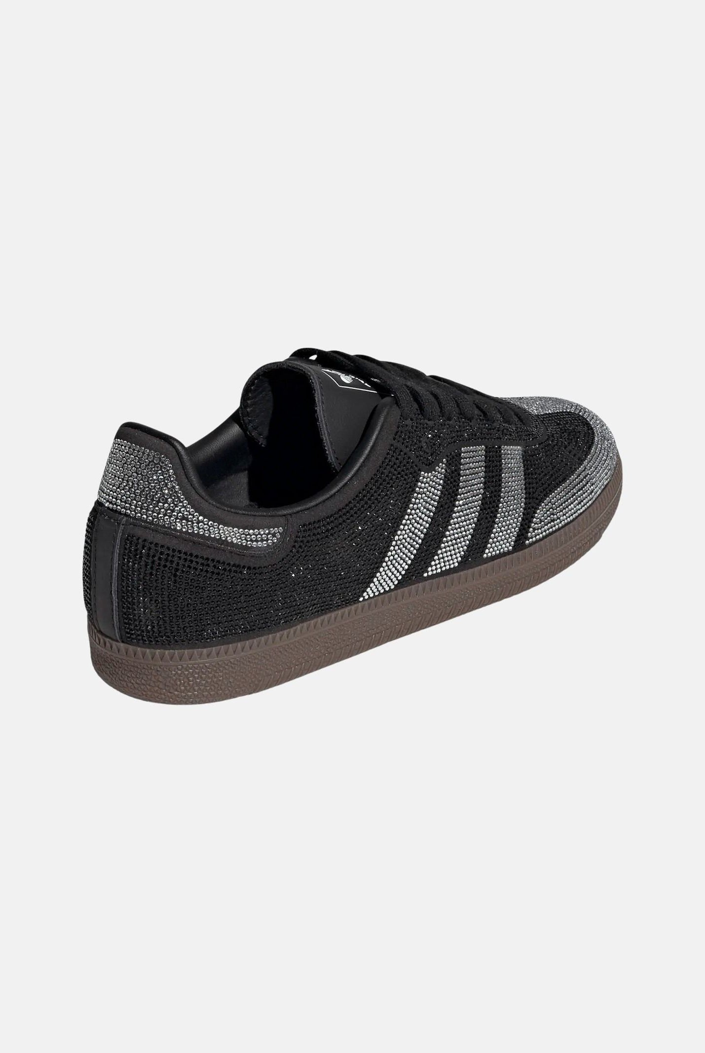 ADIDAS ORIGINALS Sneakers SAMBA OG Core nero da donna con strass<BR/> IH9052 . ADIDAS ORIGINALS
