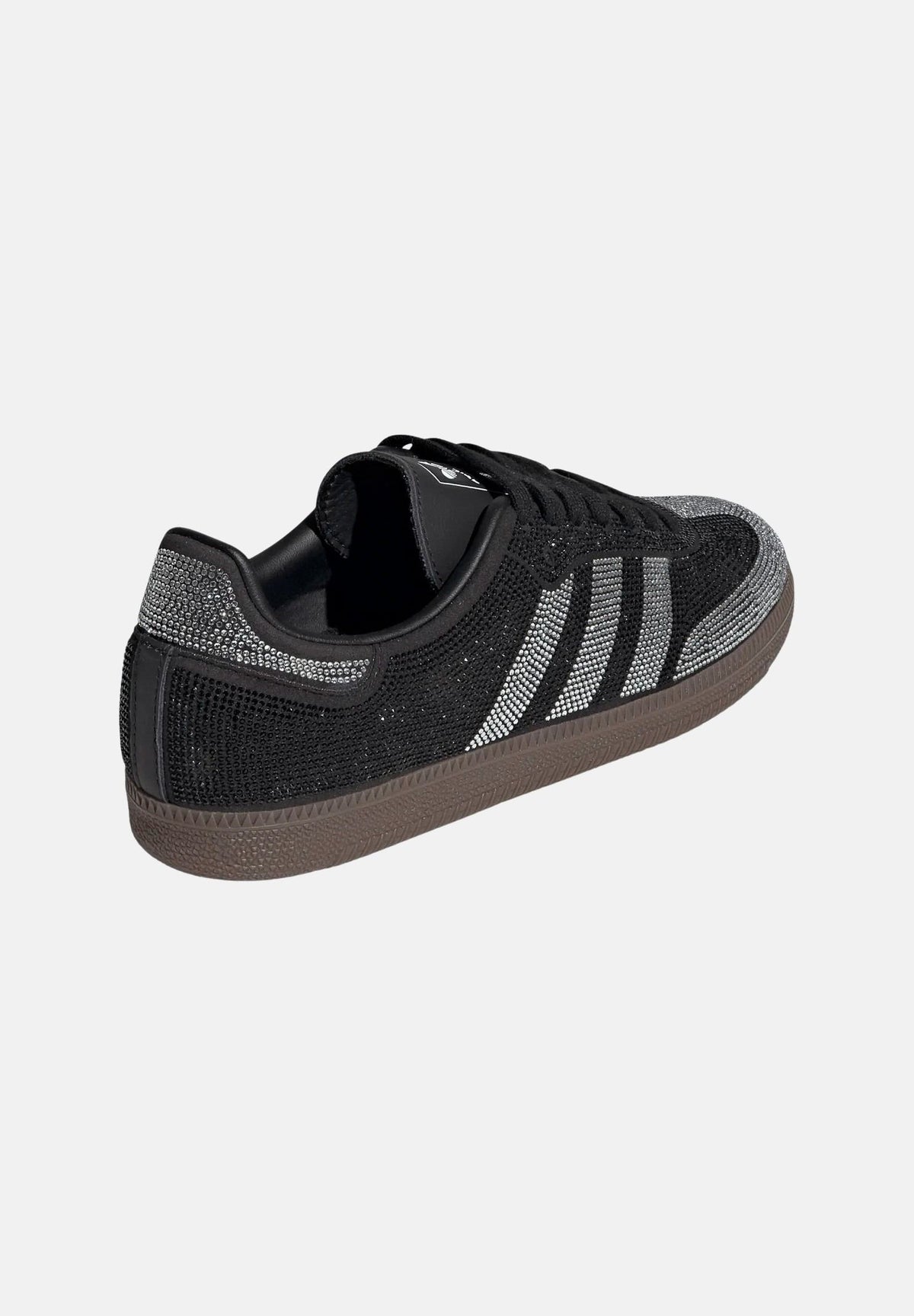 ADIDAS ORIGINALS Sneakers SAMBA OG Core nero da donna con strass<BR/> IH9052 . ADIDAS ORIGINALS