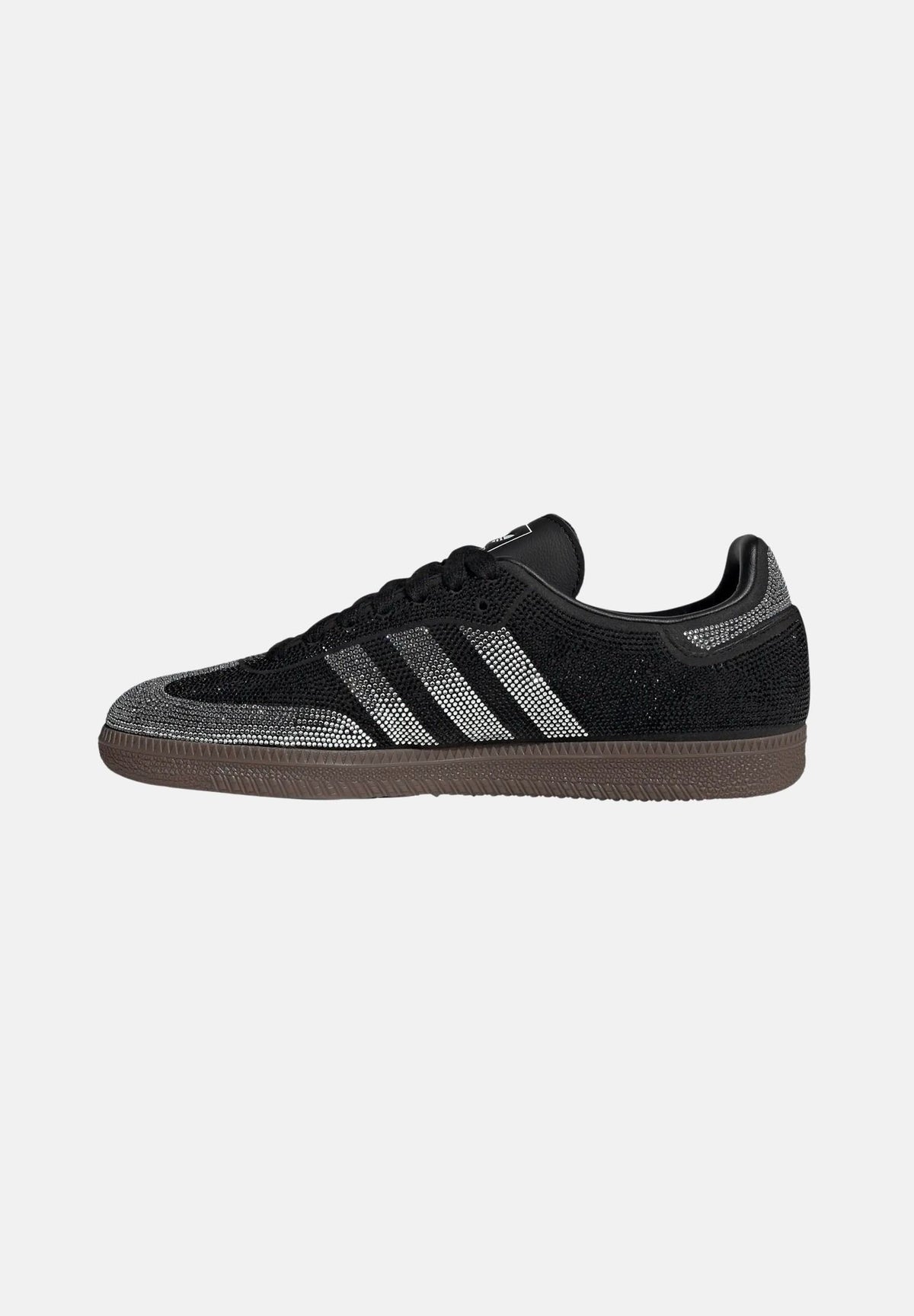 ADIDAS ORIGINALS Sneakers SAMBA OG Core nero da donna con strass<BR/> IH9052 . ADIDAS ORIGINALS