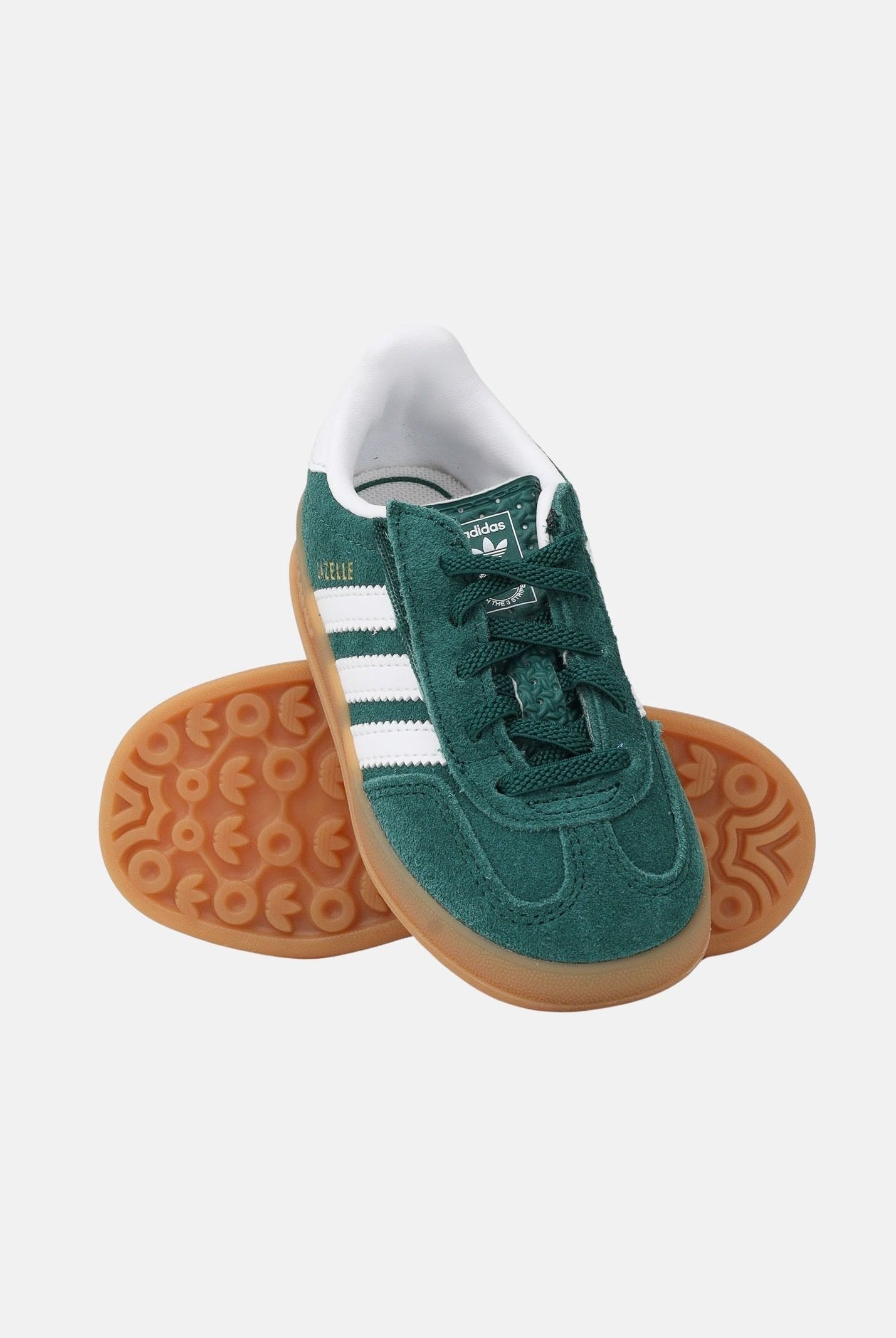 ADIDAS ORIGINALS Sneakers GAZELLE INDOOR verde da neonato IH9130 . ADIDAS ORIGINALS
