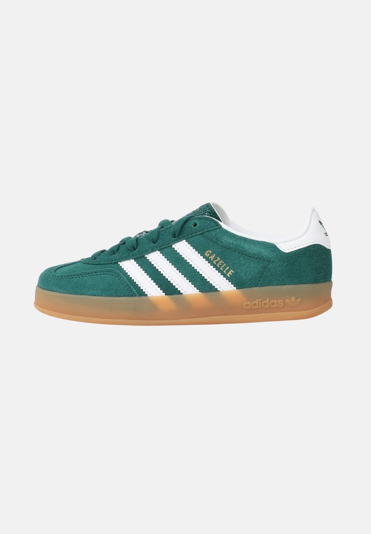 ADIDAS ORIGINALS Sneakers GAZELLE INDOOR verdi per bambino e bambina IH9134 . ADIDAS ORIGINALS