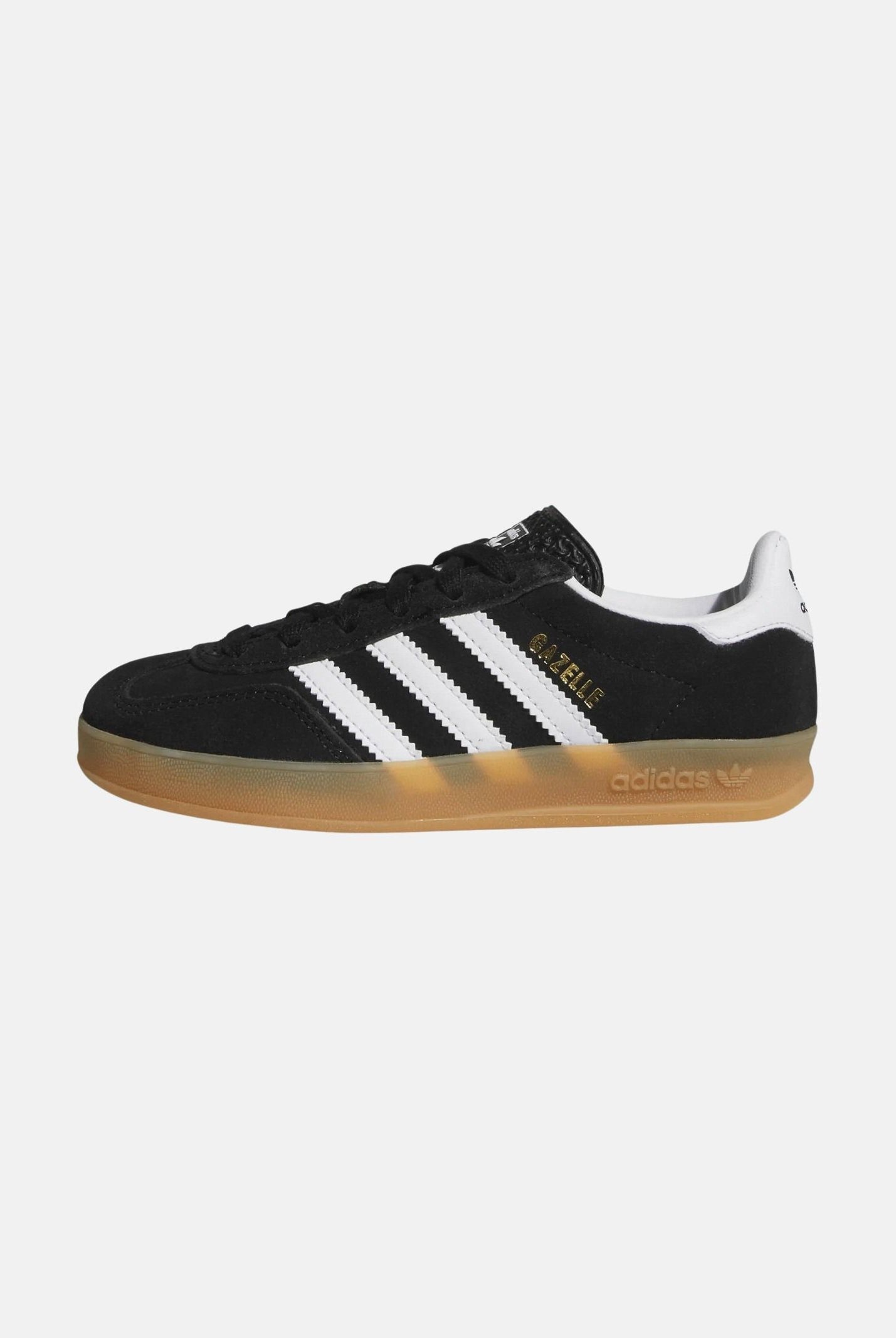 ADIDAS ORIGINALS Sneakers GAZELLE INDOOR nere per bambino e bambina IH9135 . ADIDAS ORIGINALS
