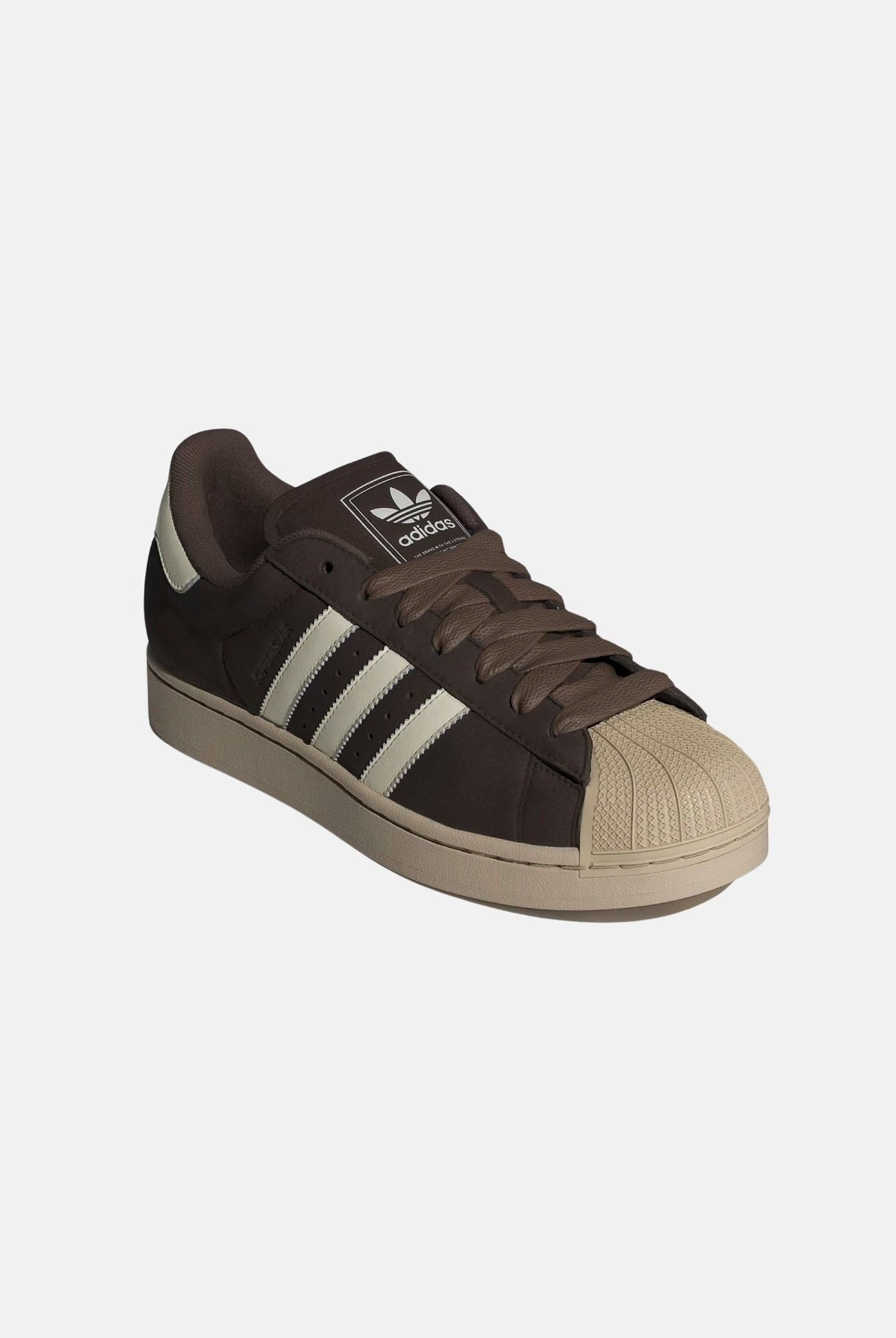 ADIDAS ORIGINALS Sneakers SUPERSTAR II marroni per uomo e donna IH9314 . ADIDAS ORIGINALS