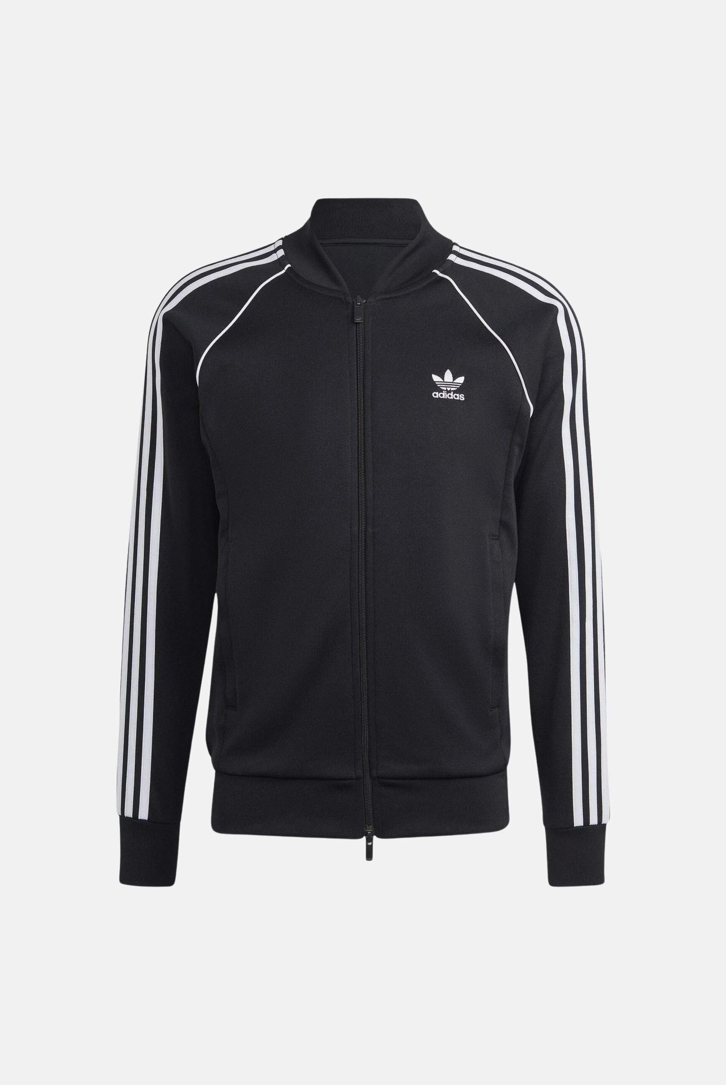 ADIDAS ORIGINALS Felpa con zip Adicolor Classics SST nera da uomo IM4545 . ADIDAS ORIGINALS